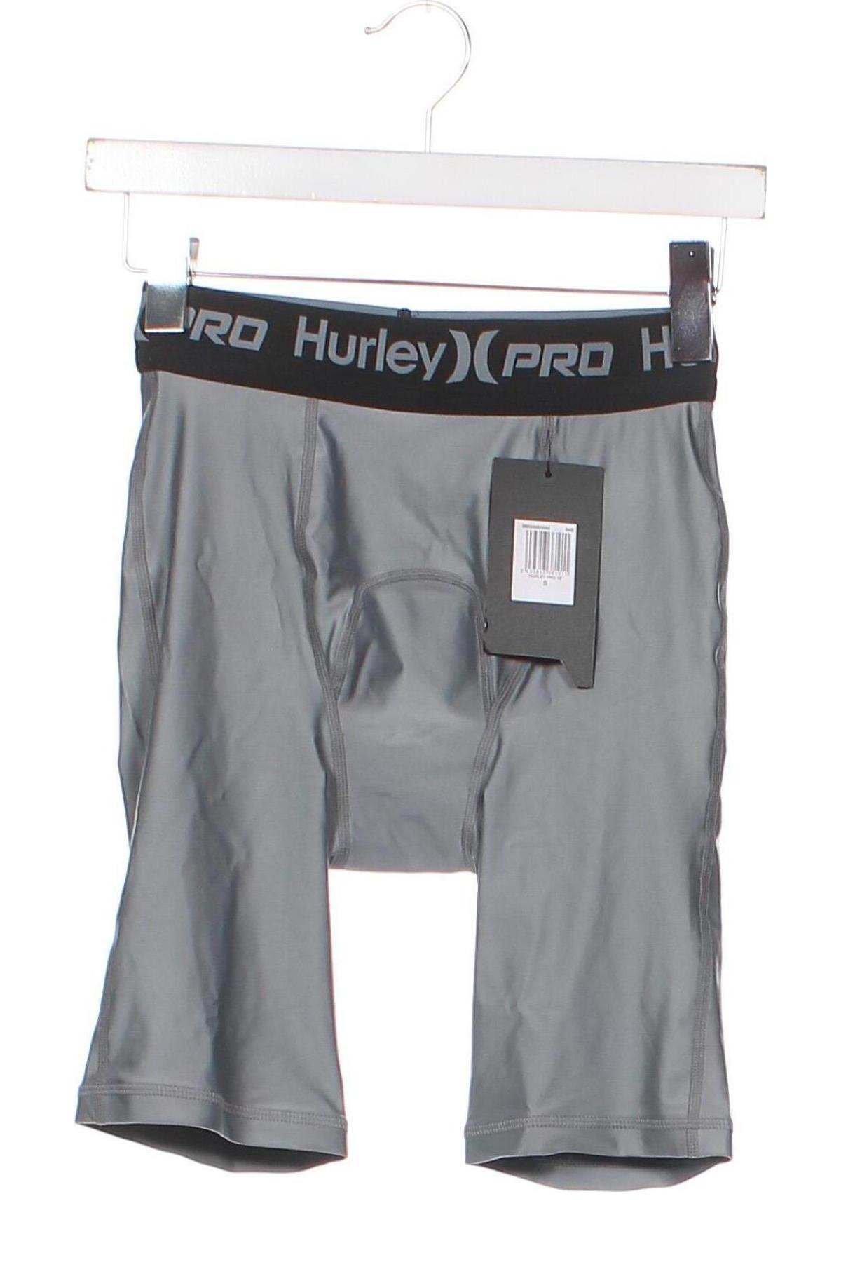 Herren Leggings Hurley, Größe S, Farbe Grau, Preis € 16,33