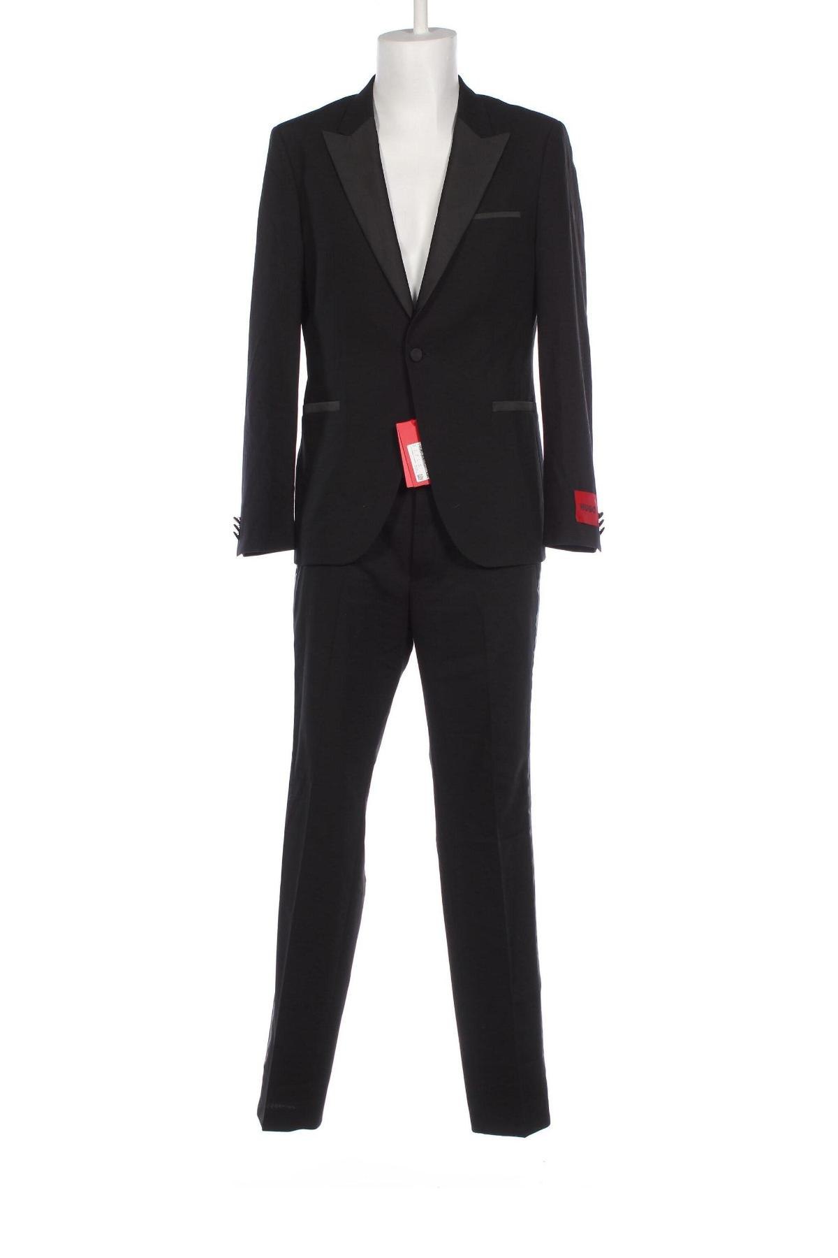 Pánský oblek  Hugo Boss, Velikost L, Barva Černá, Cena  8 971,00 Kč