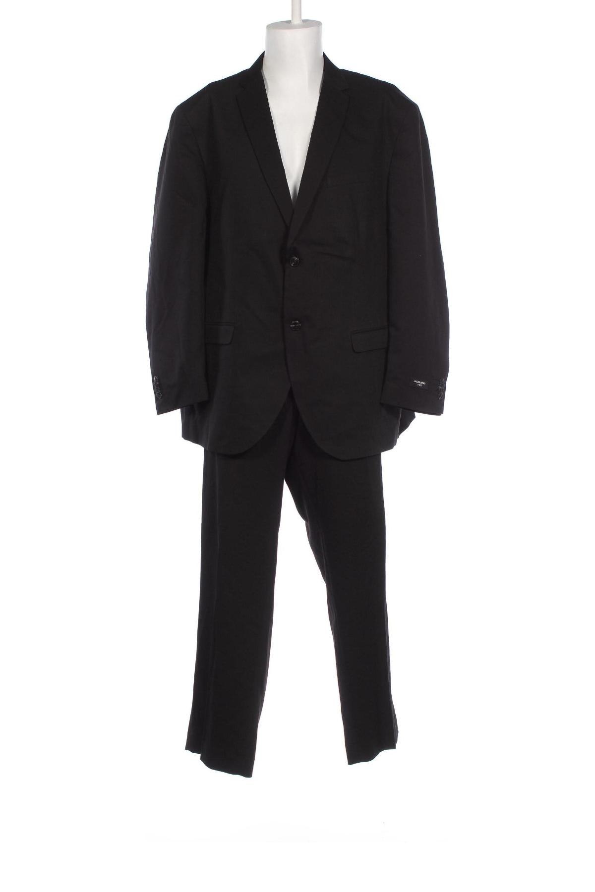 Costum de bărbați Jack & Jones, Mărime 4XL, Culoare Negru, Preț 523,29 Lei