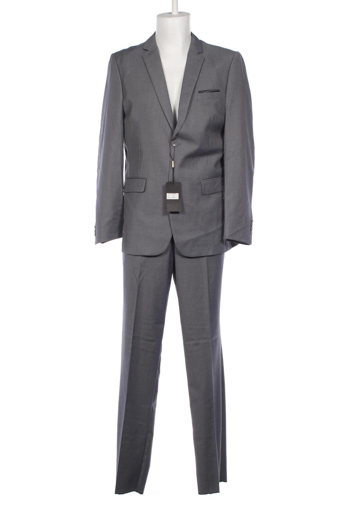 Ανδρικό κοστούμι Jeanne Pierre, Μέγεθος XL, Χρώμα Γκρί, Τιμή 71,65 €