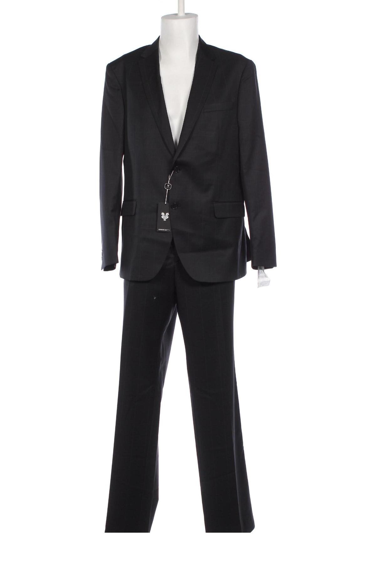 Мъжки костюм Romano Botta, Размер XL, Цвят Черен, Цена 243,60 лв.