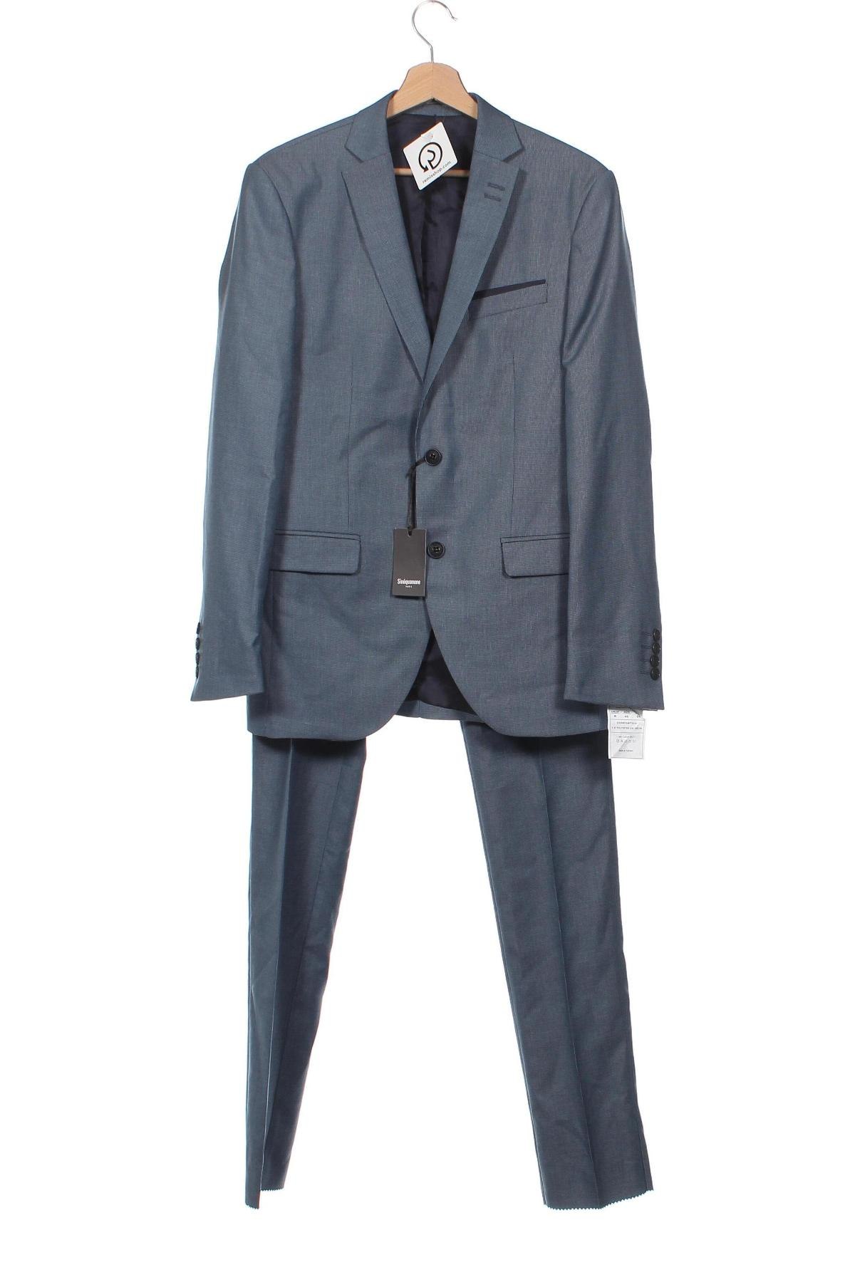 Pánsky oblek  Sinequanone, Veľkosť M, Farba Modrá, Cena  88,19 €