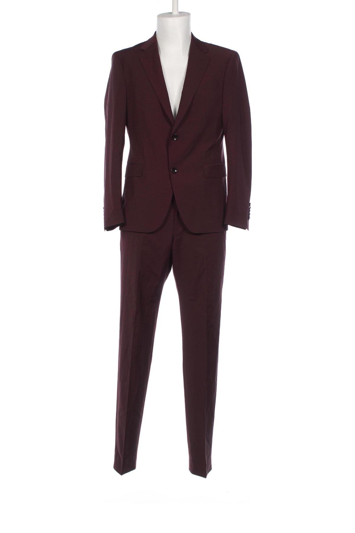 Мъжки костюм Strellson, Размер M, Цвят Червен, Цена 203,00 лв.