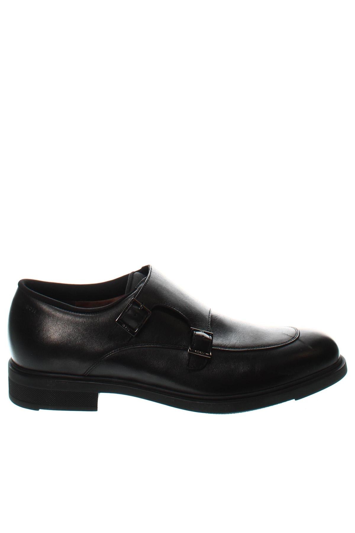 Ανδρικά παπούτσια BOSS, Μέγεθος 40, Χρώμα Μαύρο, Τιμή 135,62 €