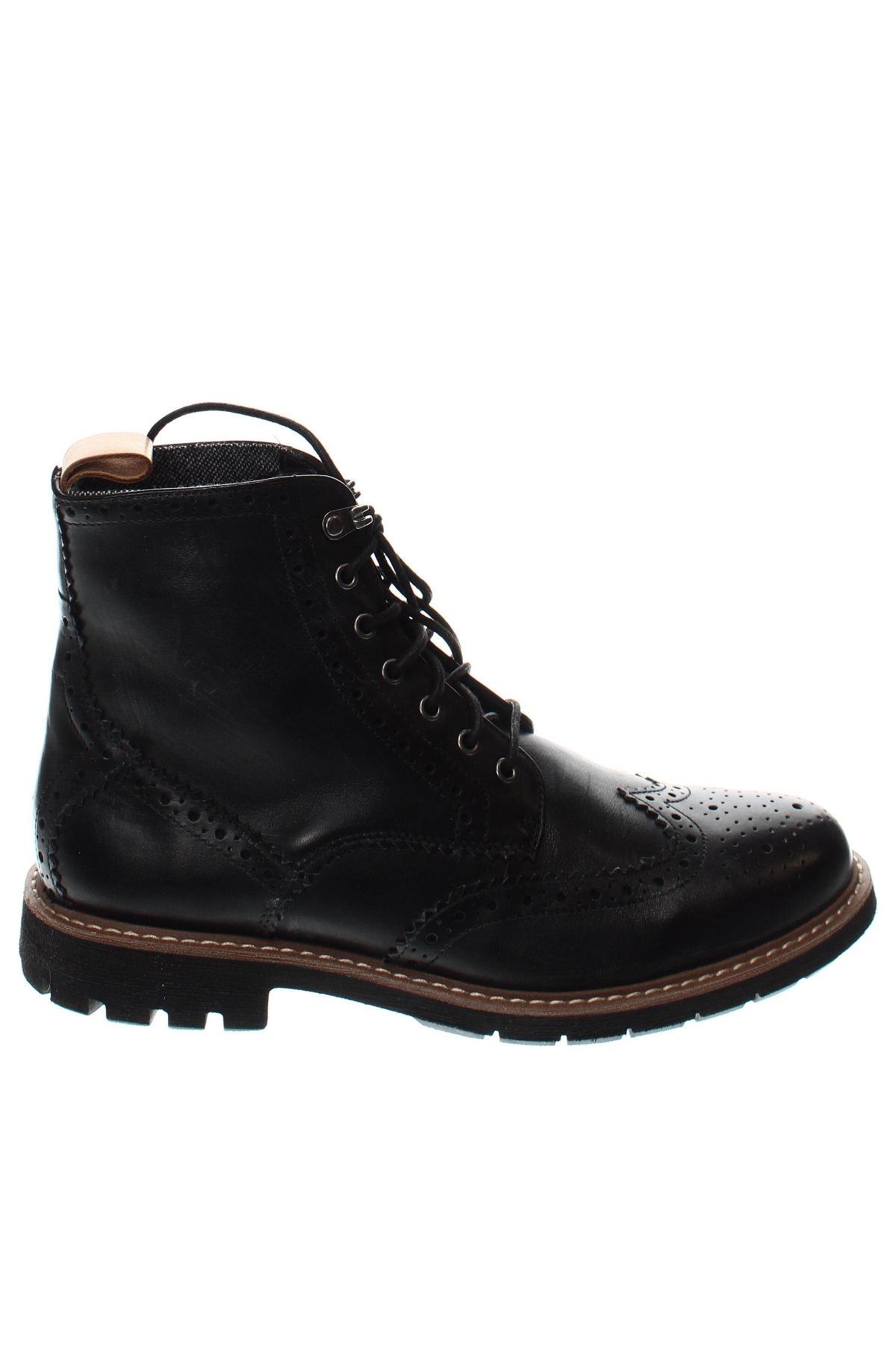 Мъжки обувки Clarks, Размер 42, Цвят Черен, Цена 181,77 лв.