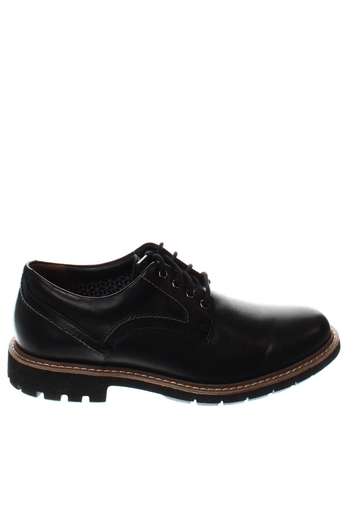 Мъжки обувки Clarks, Размер 41, Цвят Черен, Цена 191,76 лв.