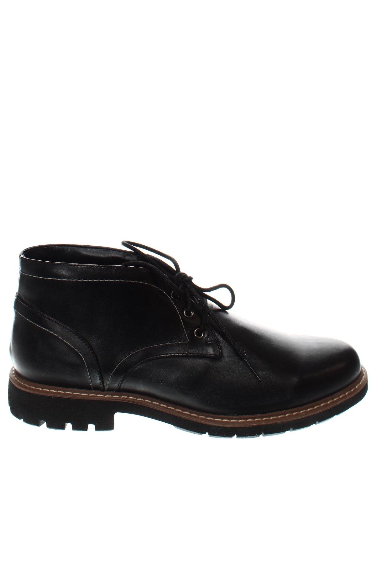 Мъжки обувки Clarks, Размер 43, Цвят Черен, Цена 124,83 лв.