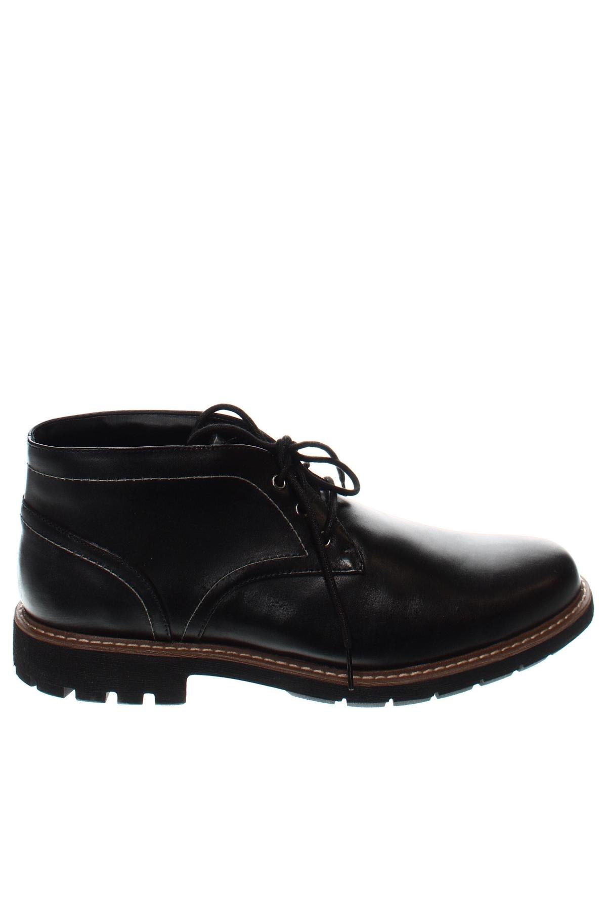 Мъжки обувки Clarks, Размер 45, Цвят Черен, Цена 124,83 лв.