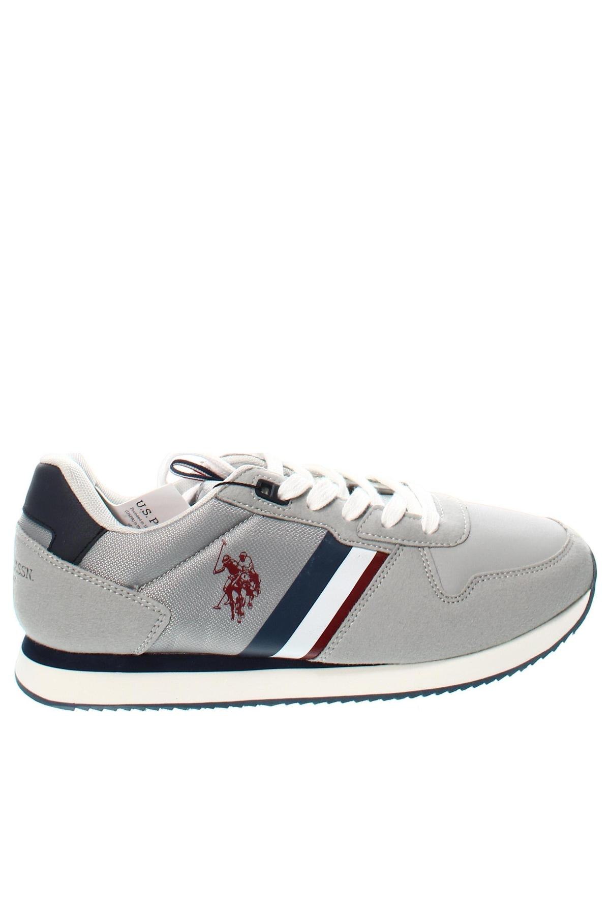Ανδρικά παπούτσια U.S. Polo Assn., Μέγεθος 41, Χρώμα Γκρί, Τιμή 82,99 €