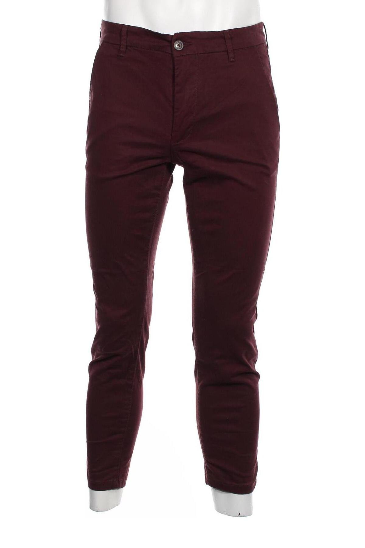 Pantaloni de bărbați Burton of London, Mărime M, Culoare Roșu, Preț 52,22 Lei