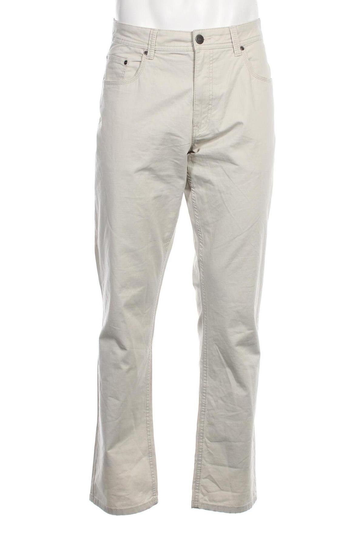 Мъжки панталон Charles Vogele, Размер XL, Цвят Бежов, Цена 29,01 лв.