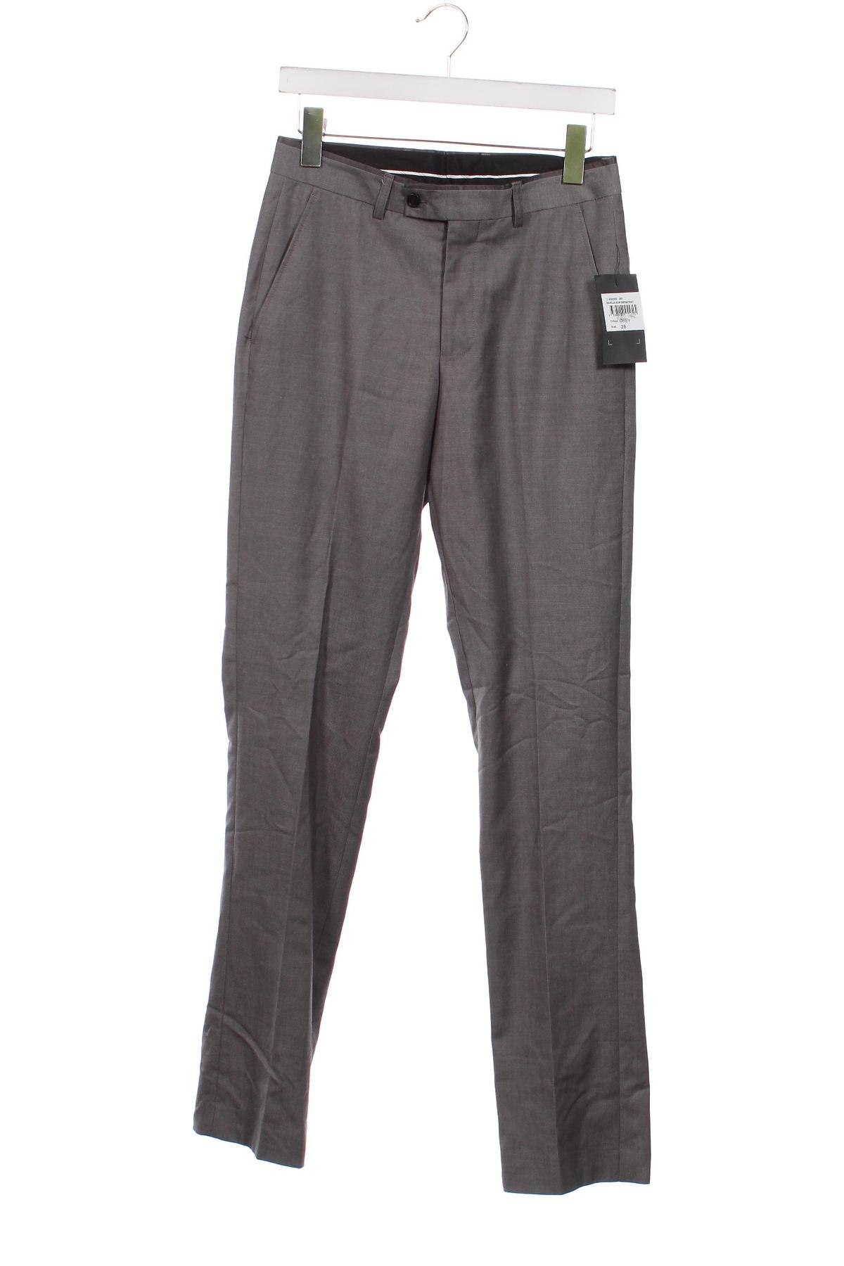 Мъжки панталон Connor, Размер XS, Цвят Сив, Цена 7,36 лв.
