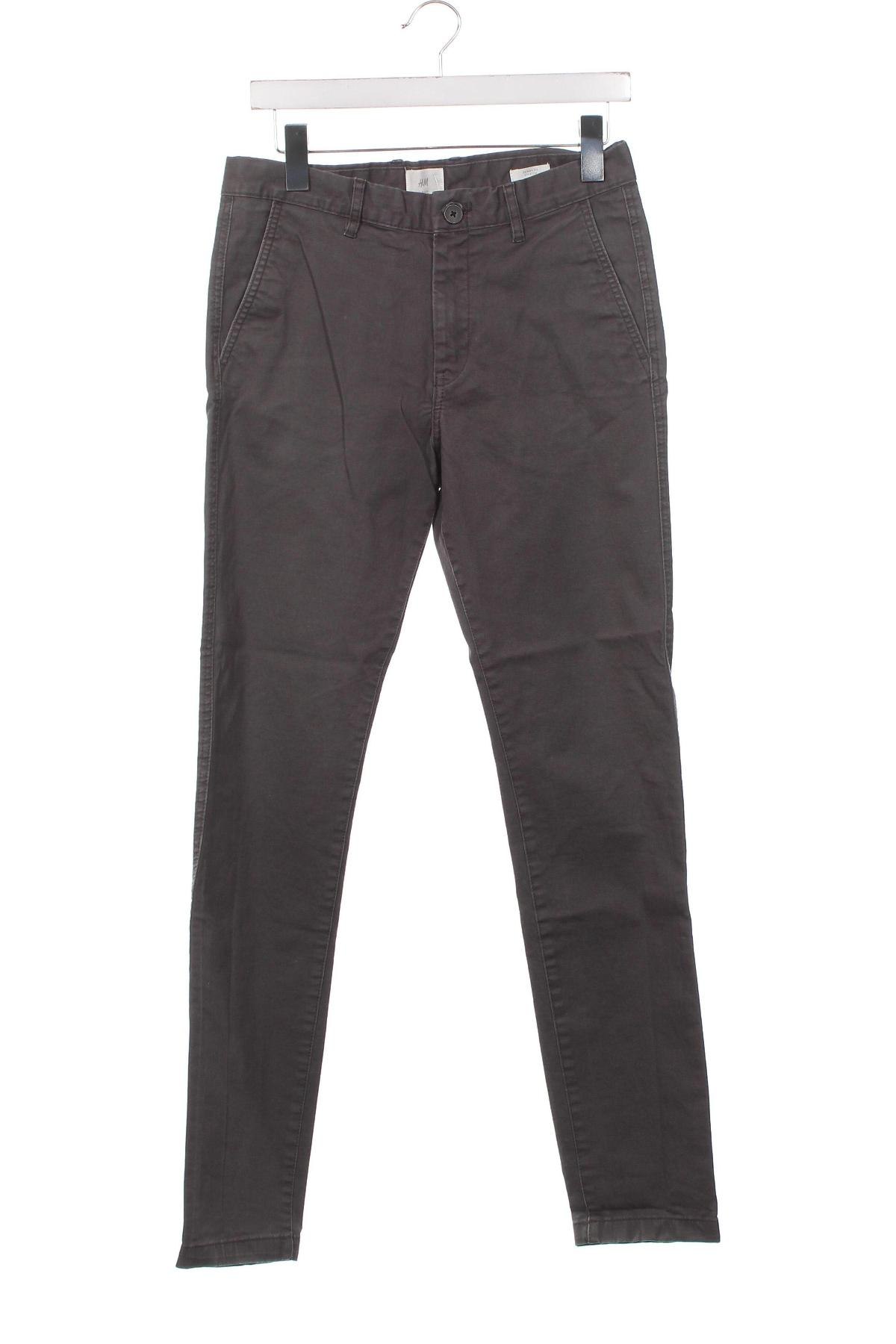 Ανδρικό παντελόνι H&M L.O.G.G., Μέγεθος S, Χρώμα Γκρί, Τιμή 3,71 €