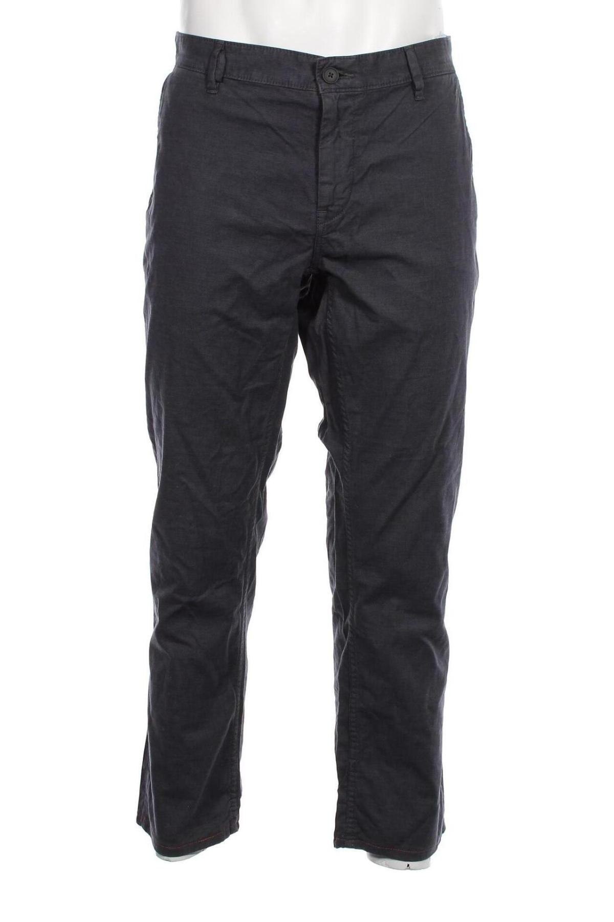 Pantaloni de bărbați Hugo Boss, Mărime XL, Culoare Albastru, Preț 274,01 Lei