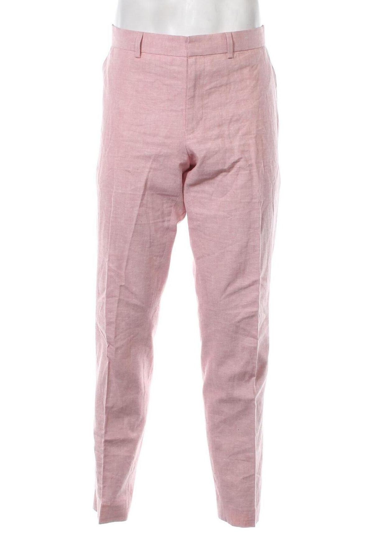 Pantaloni de bărbați Isaac Dewhirst, Mărime XL, Culoare Roz, Preț 286,18 Lei