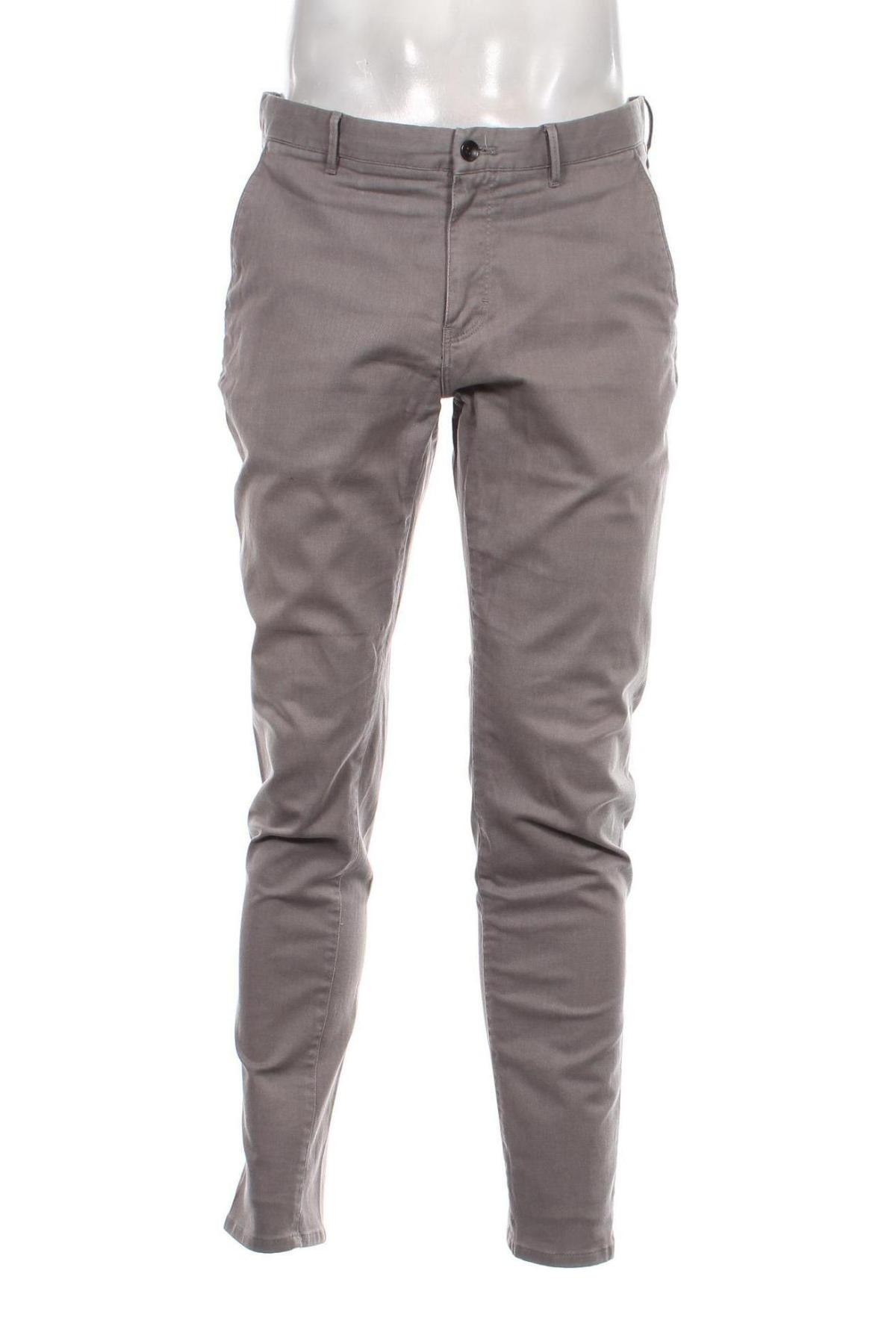 Pantaloni de bărbați Massimo Dutti, Mărime L, Culoare Gri, Preț 112,00 Lei