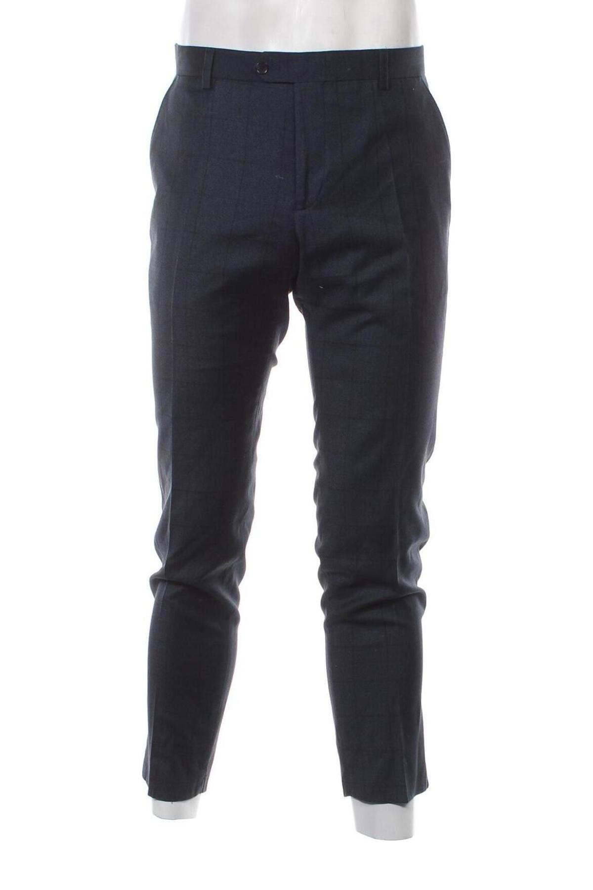 Pantaloni de bărbați Next, Mărime M, Culoare Albastru, Preț 95,39 Lei