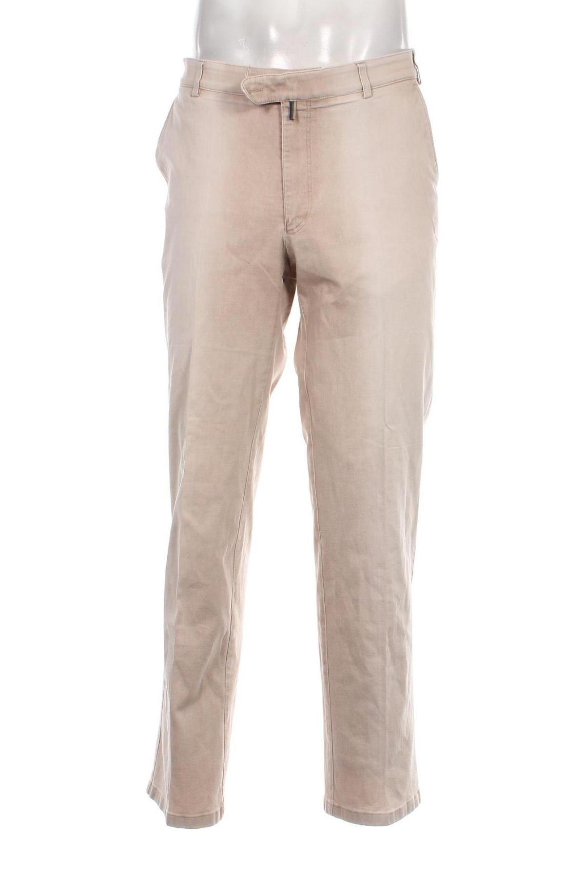 Мъжки панталон Paul R. Smith, Размер L, Цвят Бежов, Цена 14,08 лв.