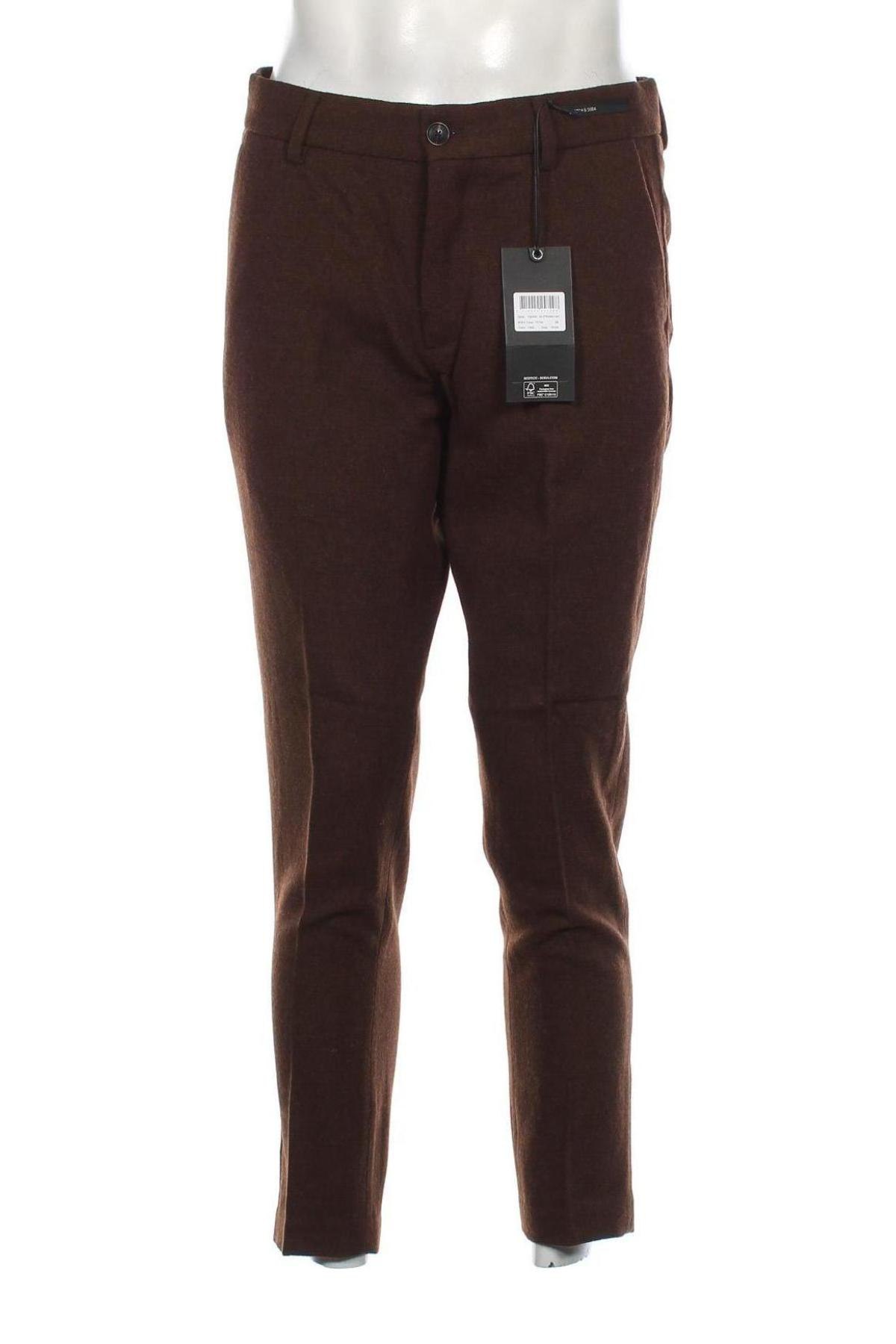 Pantaloni de bărbați Scotch & Soda, Mărime M, Culoare Maro, Preț 75,99 Lei