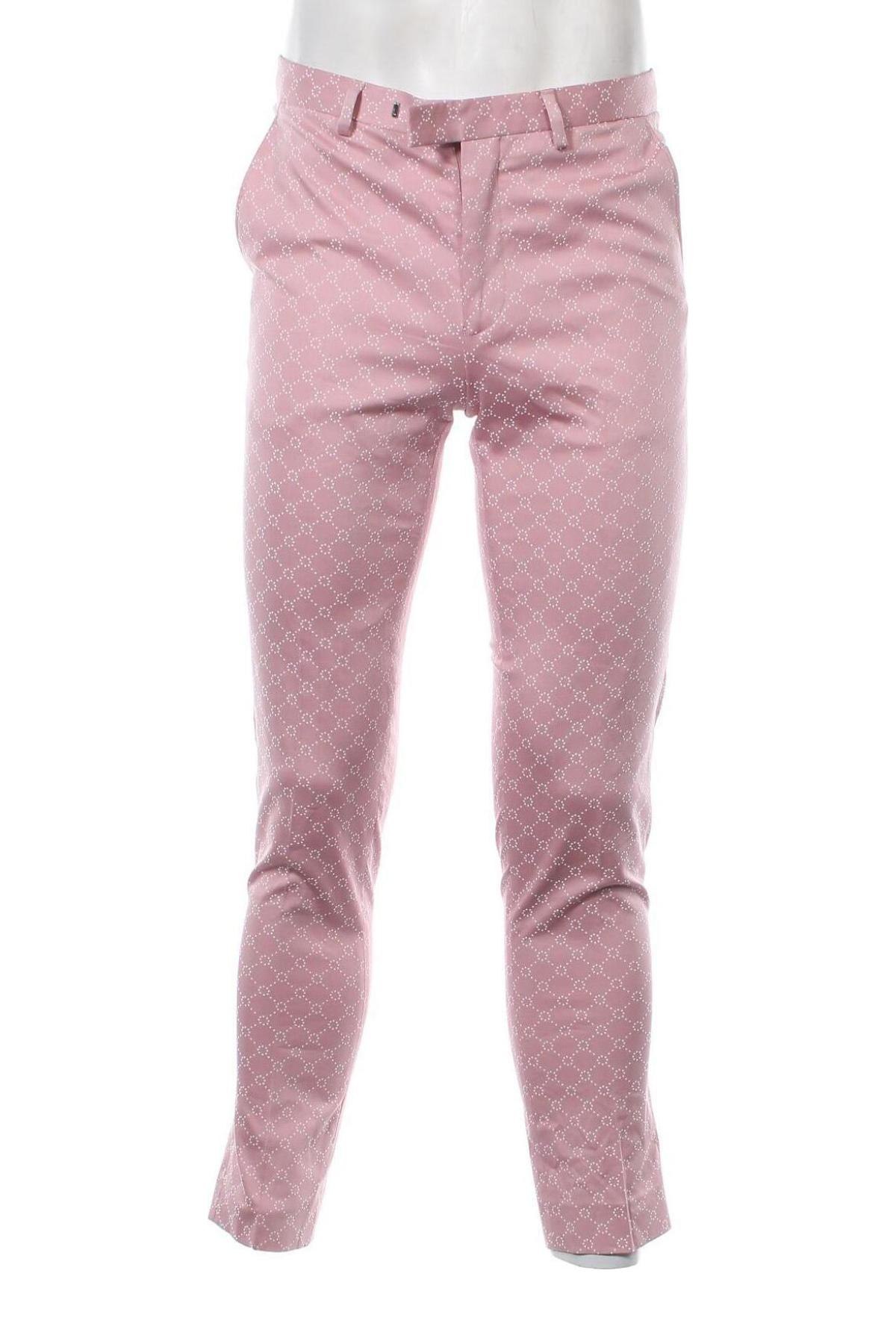 Pantaloni de bărbați Twisted Tailor, Mărime S, Culoare Roz, Preț 434,21 Lei