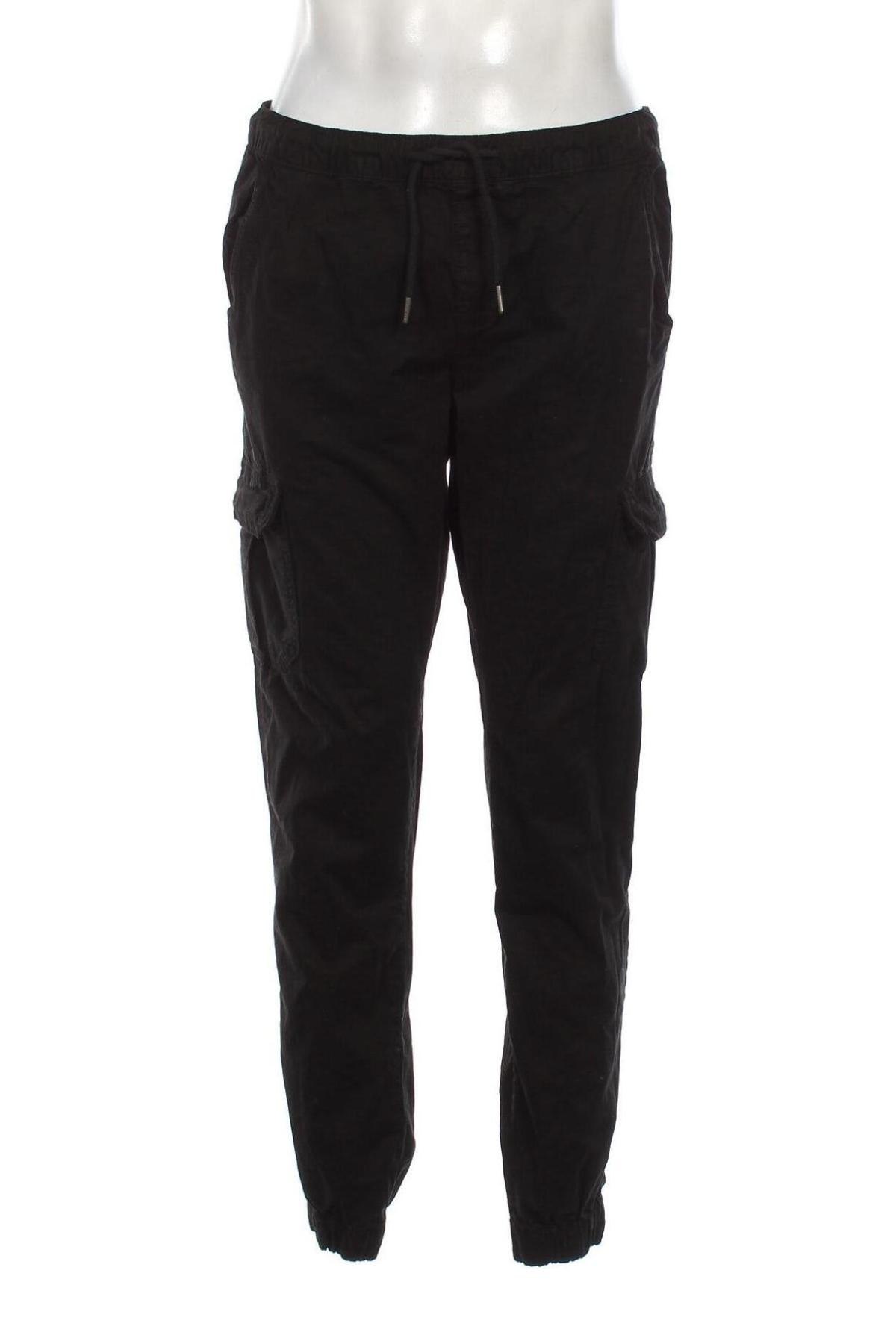 Pantaloni de bărbați Urban Classics, Mărime L, Culoare Negru, Preț 223,68 Lei