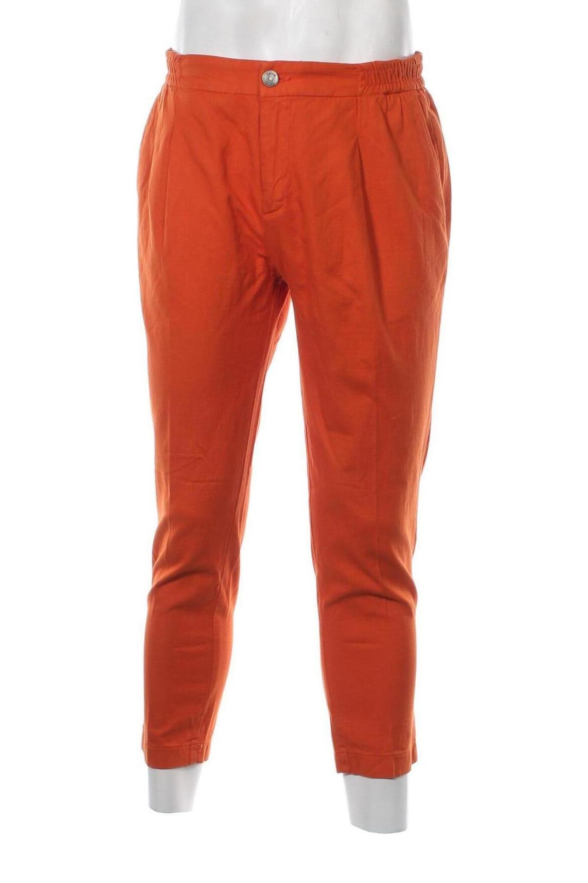 Pantaloni de bărbați VANDOM, Mărime M, Culoare Portocaliu, Preț 65,13 Lei