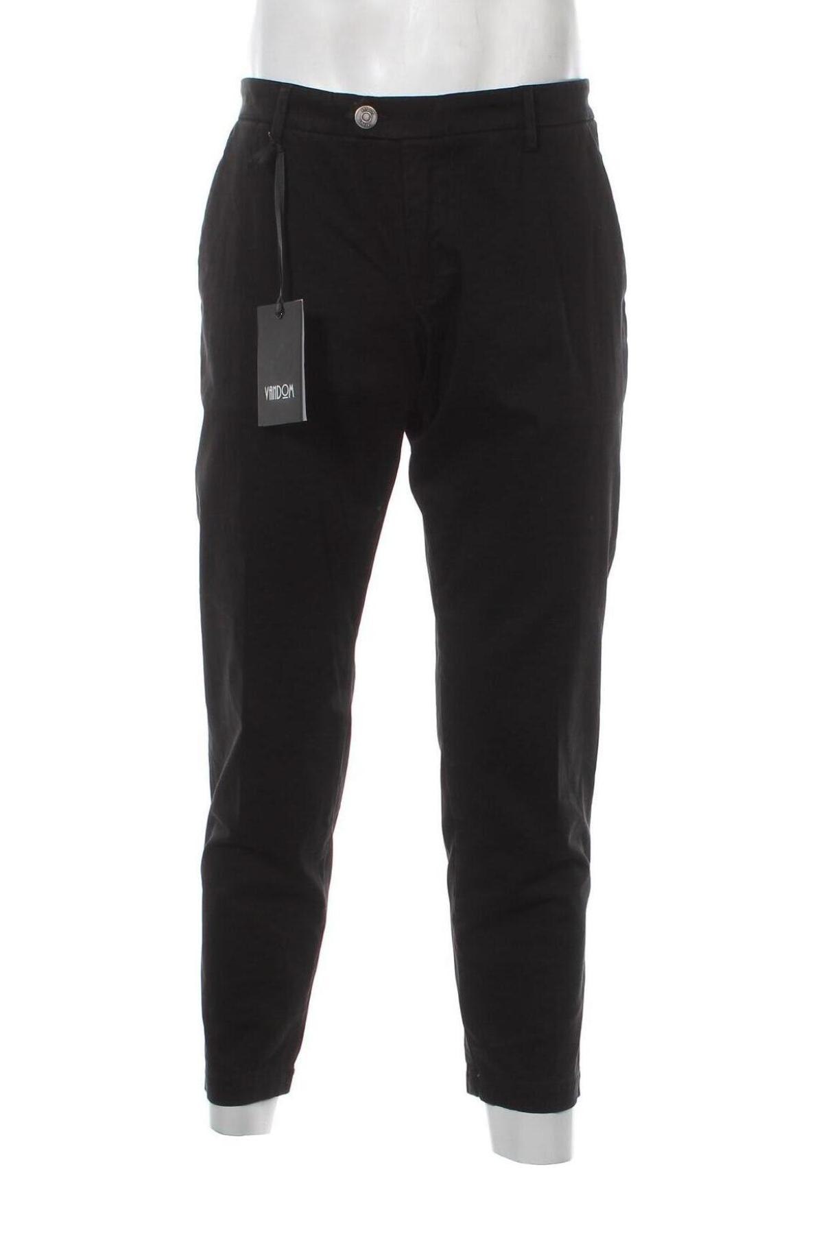 Ανδρικό παντελόνι VANDOM, Μέγεθος L, Χρώμα Μαύρο, Τιμή 16,33 €