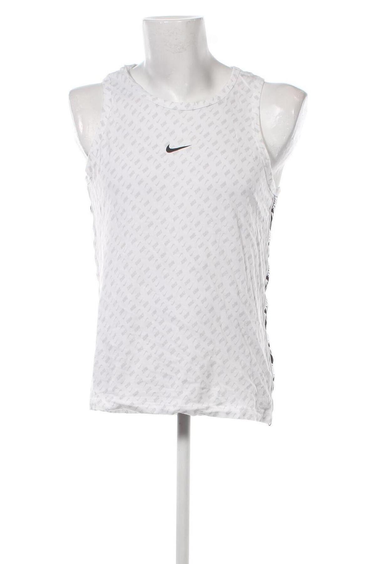 Мъжки потник Nike, Размер M, Цвят Бял, Цена 20,00 лв.