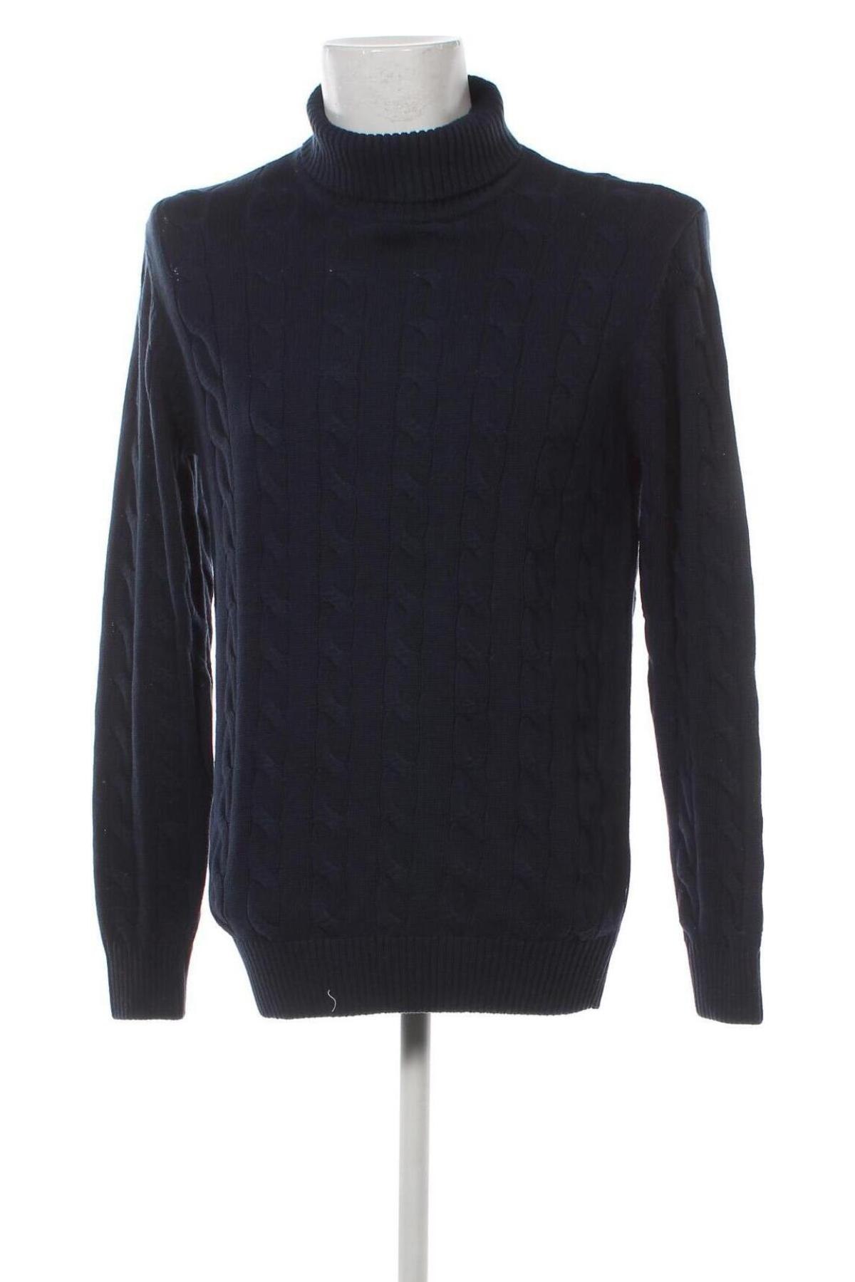 Herrenpullover ! Solid, Größe L, Farbe Blau, Preis € 12,99