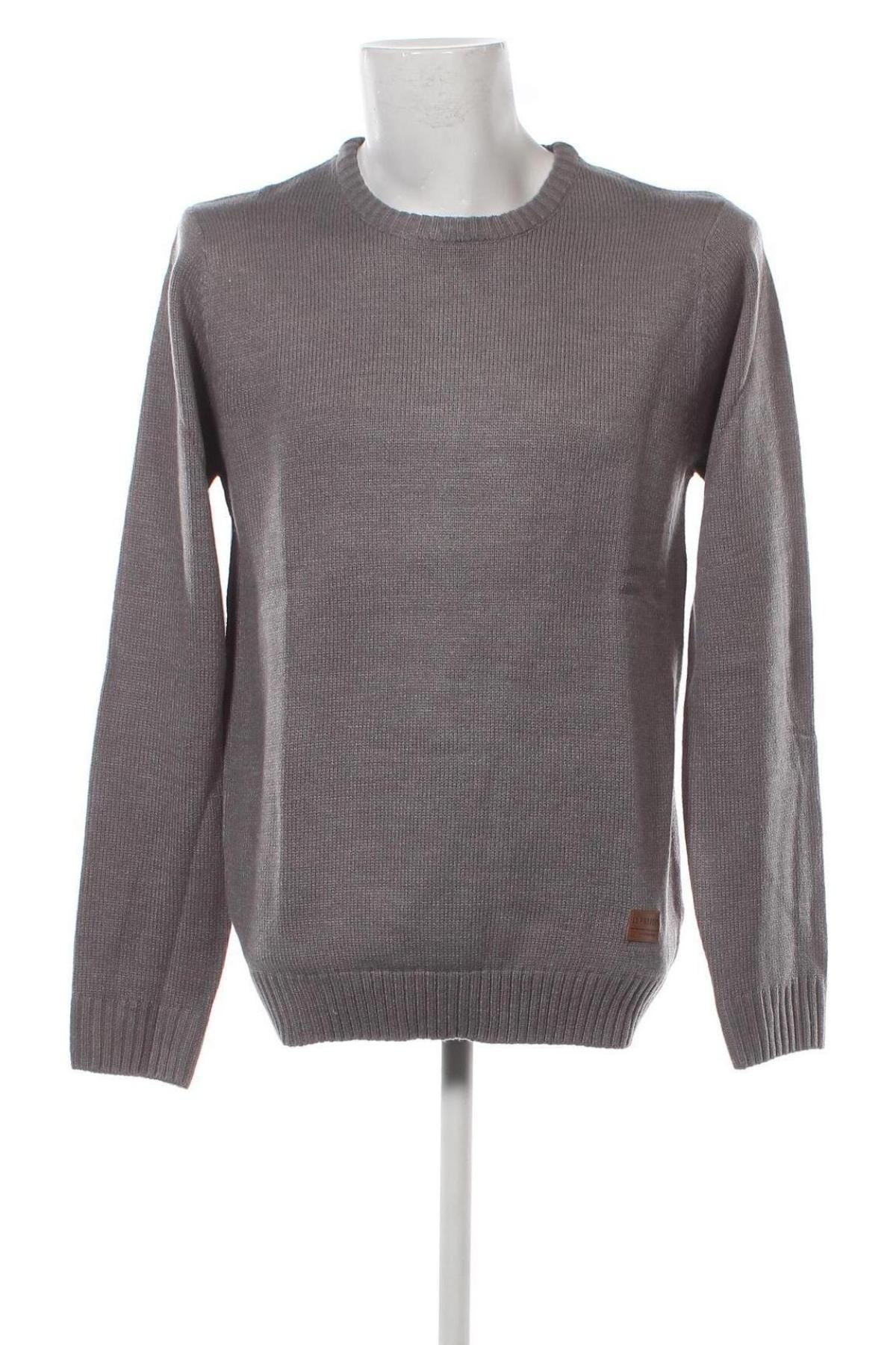 Ανδρικό πουλόβερ 11 Project, Μέγεθος XL, Χρώμα Γκρί, Τιμή 10,76 €