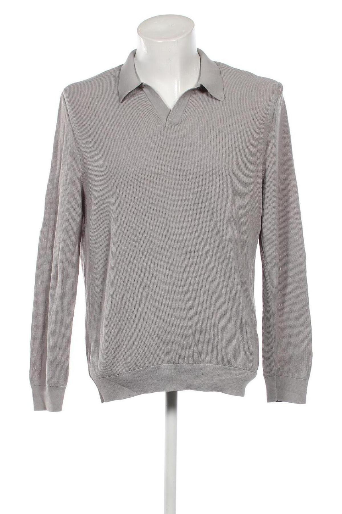 Ανδρικό πουλόβερ Avva, Μέγεθος XL, Χρώμα Γκρί, Τιμή 4,16 €