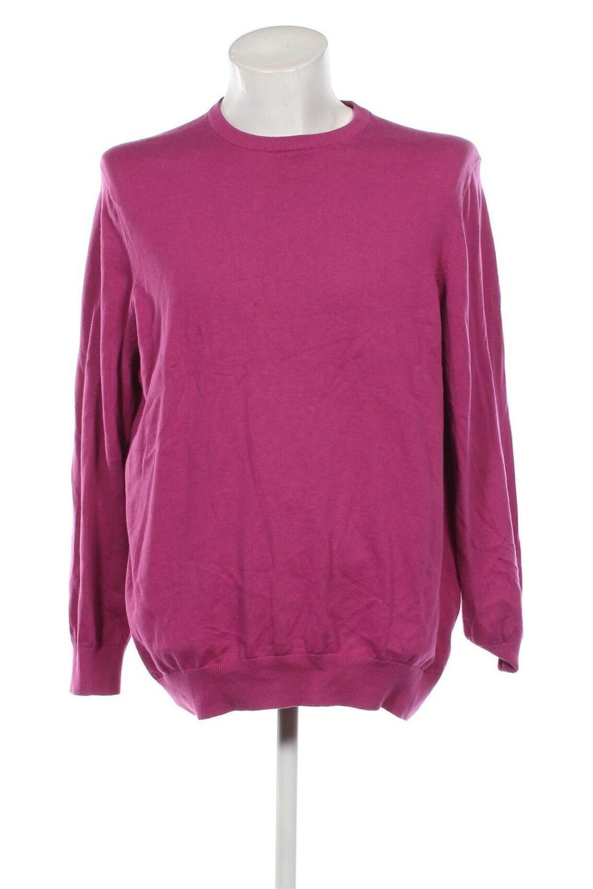 Ανδρικό πουλόβερ Franco Bettoni, Μέγεθος XXL, Χρώμα Ρόζ , Τιμή 17,94 €