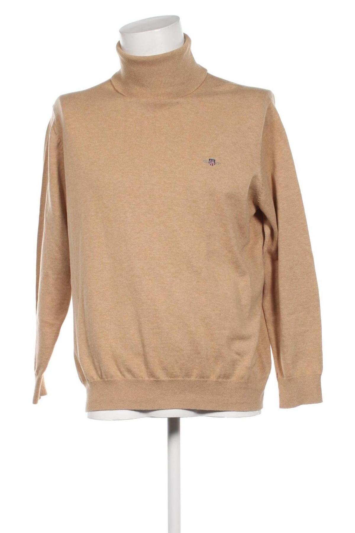 Ανδρικό πουλόβερ Gant, Μέγεθος XL, Χρώμα Καφέ, Τιμή 98,45 €