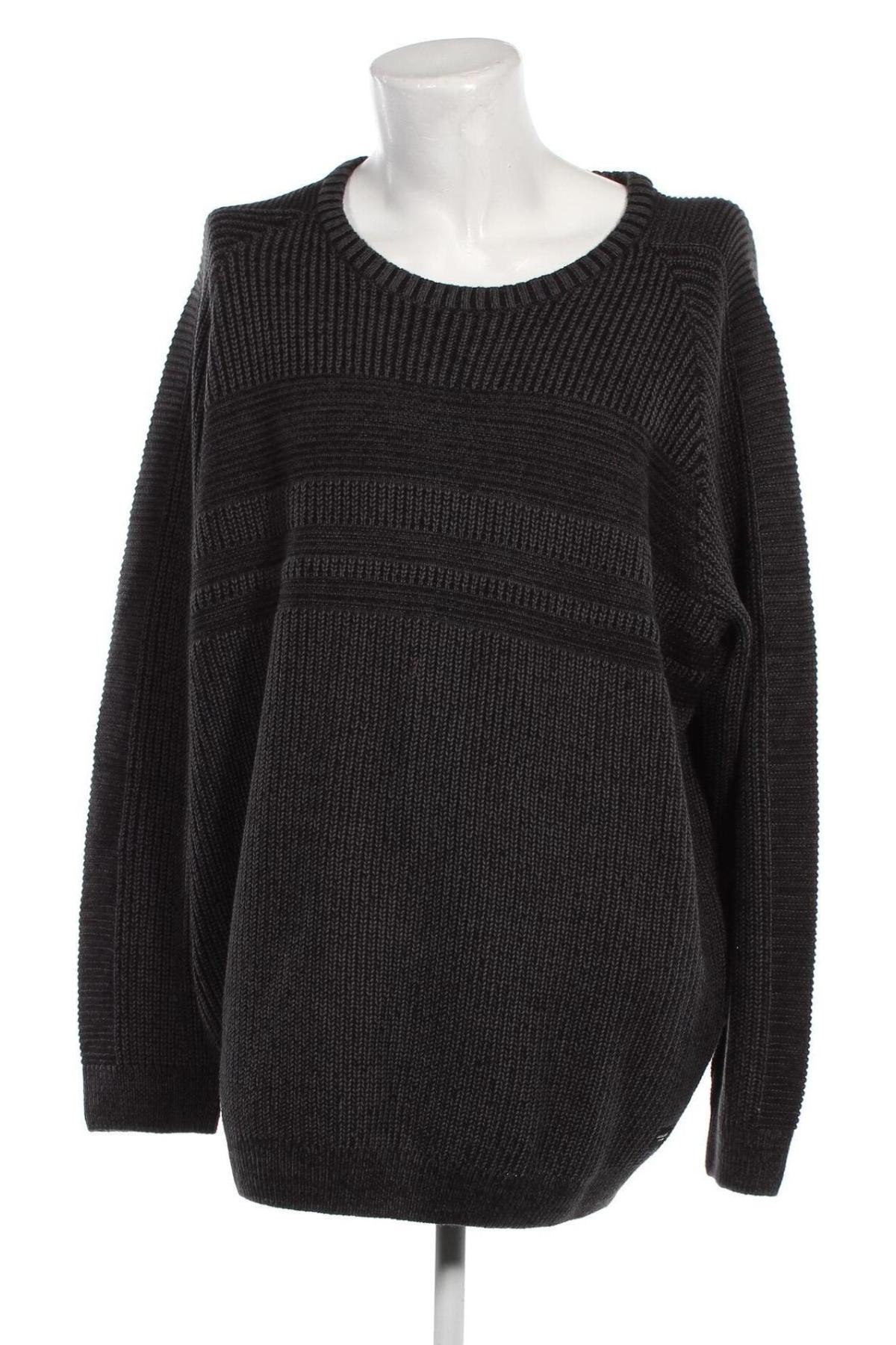 Ανδρικό πουλόβερ Jack & Jones, Μέγεθος 5XL, Χρώμα Γκρί, Τιμή 26,99 €