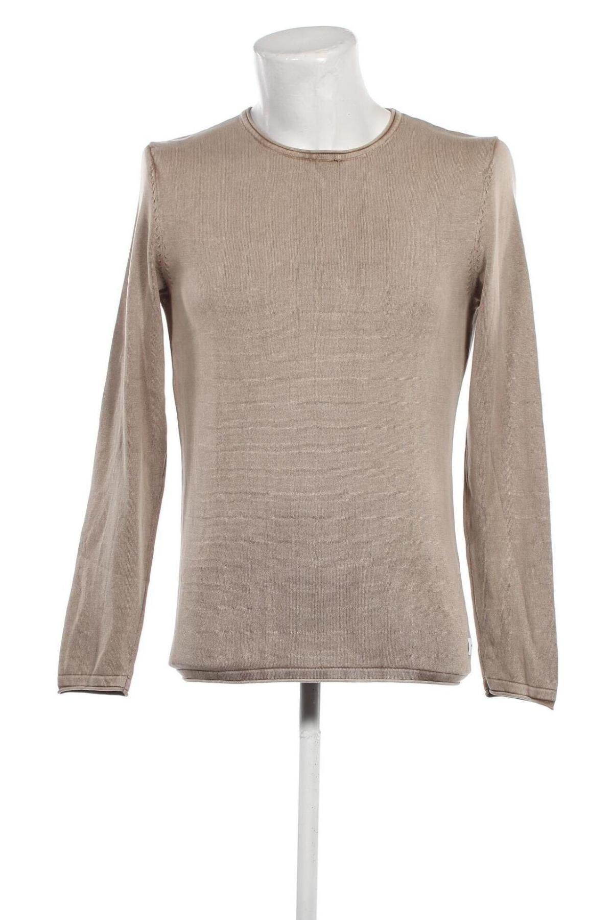 Ανδρικό πουλόβερ Jack & Jones, Μέγεθος M, Χρώμα  Μπέζ, Τιμή 15,77 €