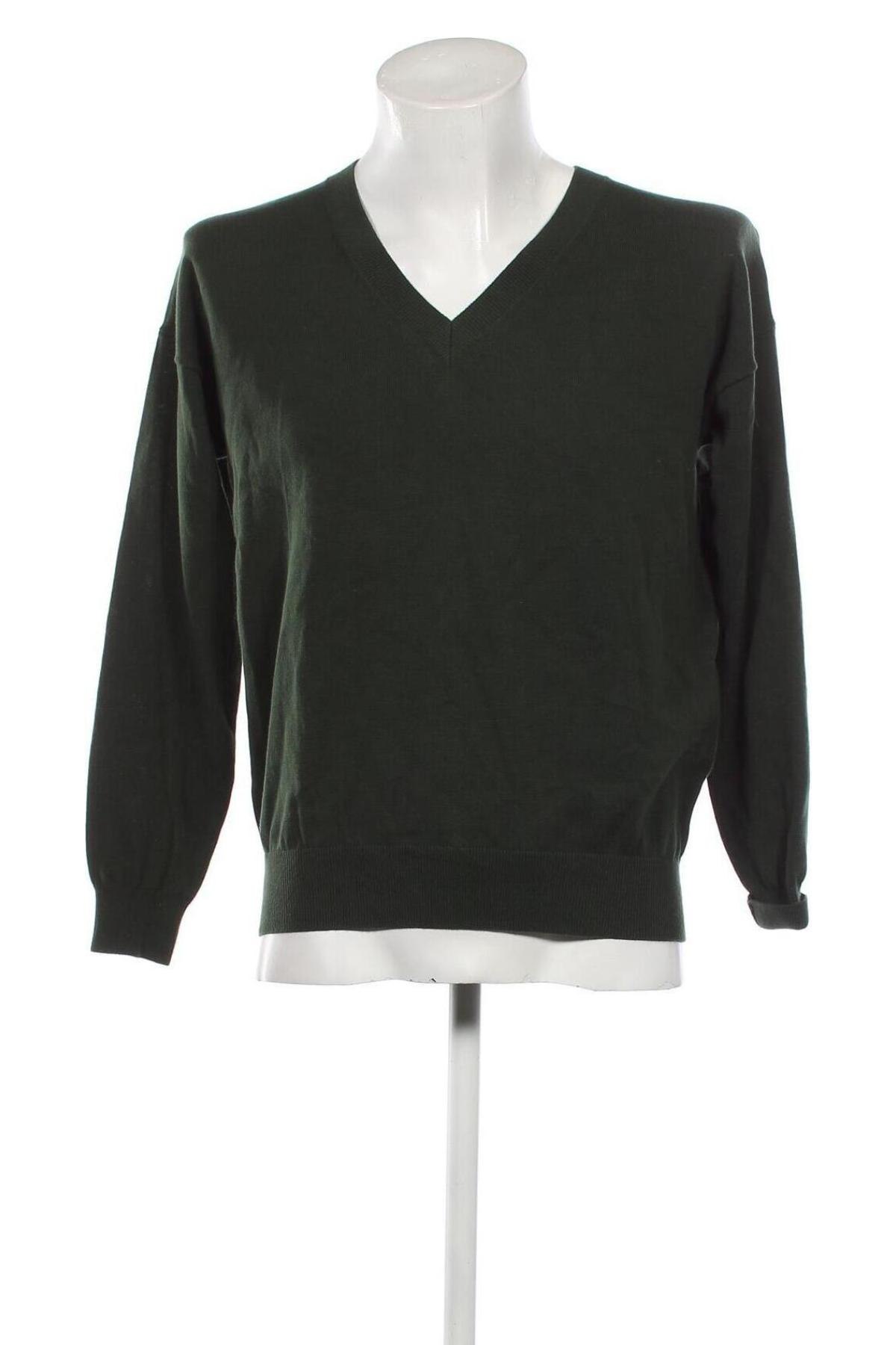 Мъжки пуловер Just In Case, Размер S, Цвят Зелен, Цена 55,39 лв.