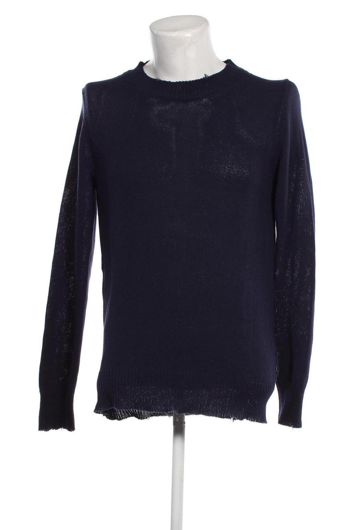 Ανδρικό πουλόβερ Liu Jo, Μέγεθος L, Χρώμα Μπλέ, Τιμή 47,26 €