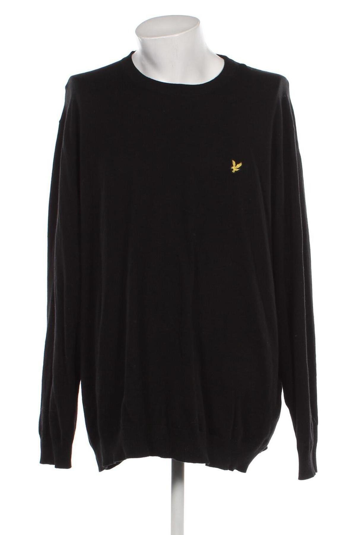 Мъжки пуловер Lyle & Scott, Размер 4XL, Цвят Черен, Цена 132,00 лв.
