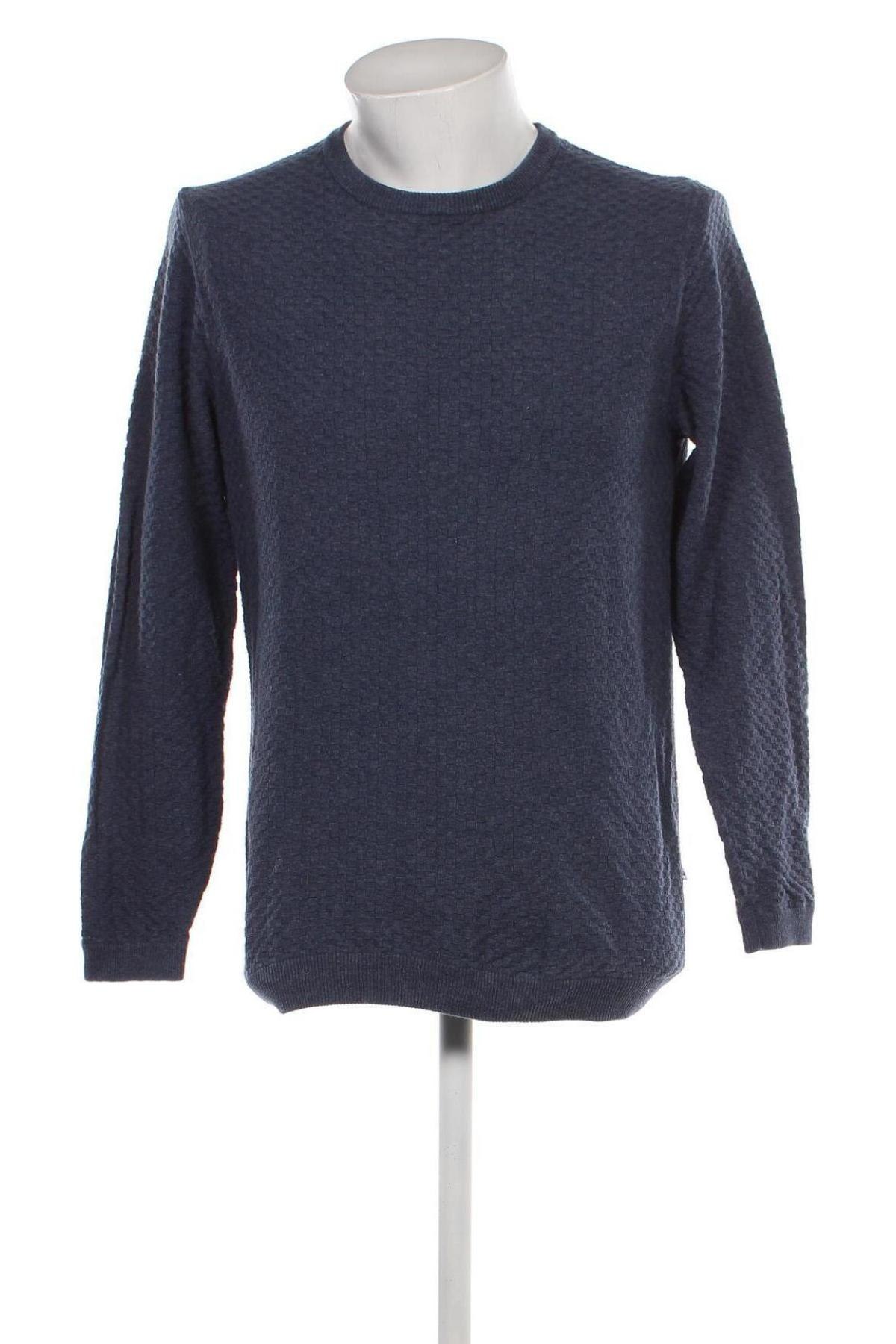 Мъжки пуловер NN07, Размер L, Цвят Син, Цена 40,72 лв.