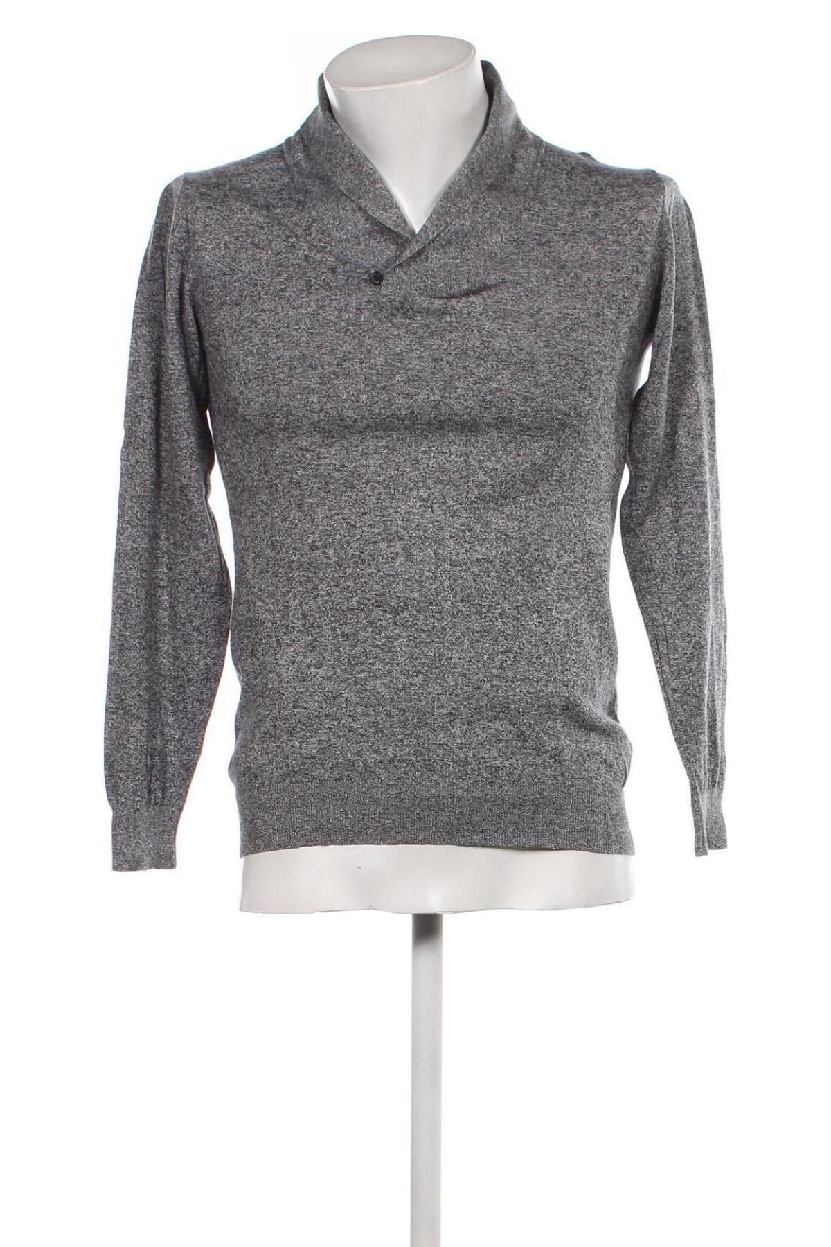 Herrenpullover Pier One, Größe M, Farbe Grau, Preis 6,86 €