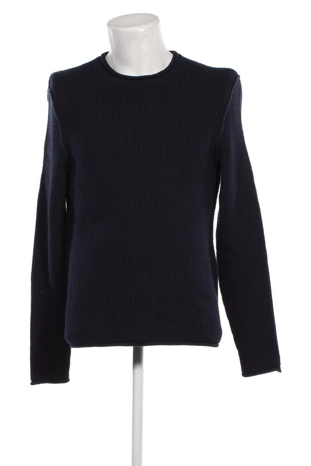 Ανδρικό πουλόβερ Replay, Μέγεθος M, Χρώμα Μπλέ, Τιμή 98,45 €