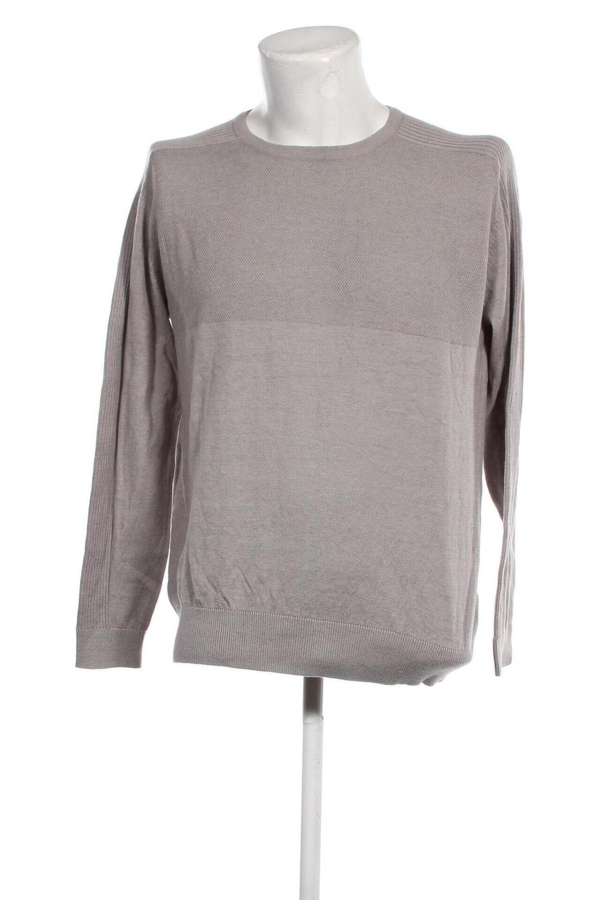 Мъжки пуловер Straight Up, Размер L, Цвят Сив, Цена 11,89 лв.