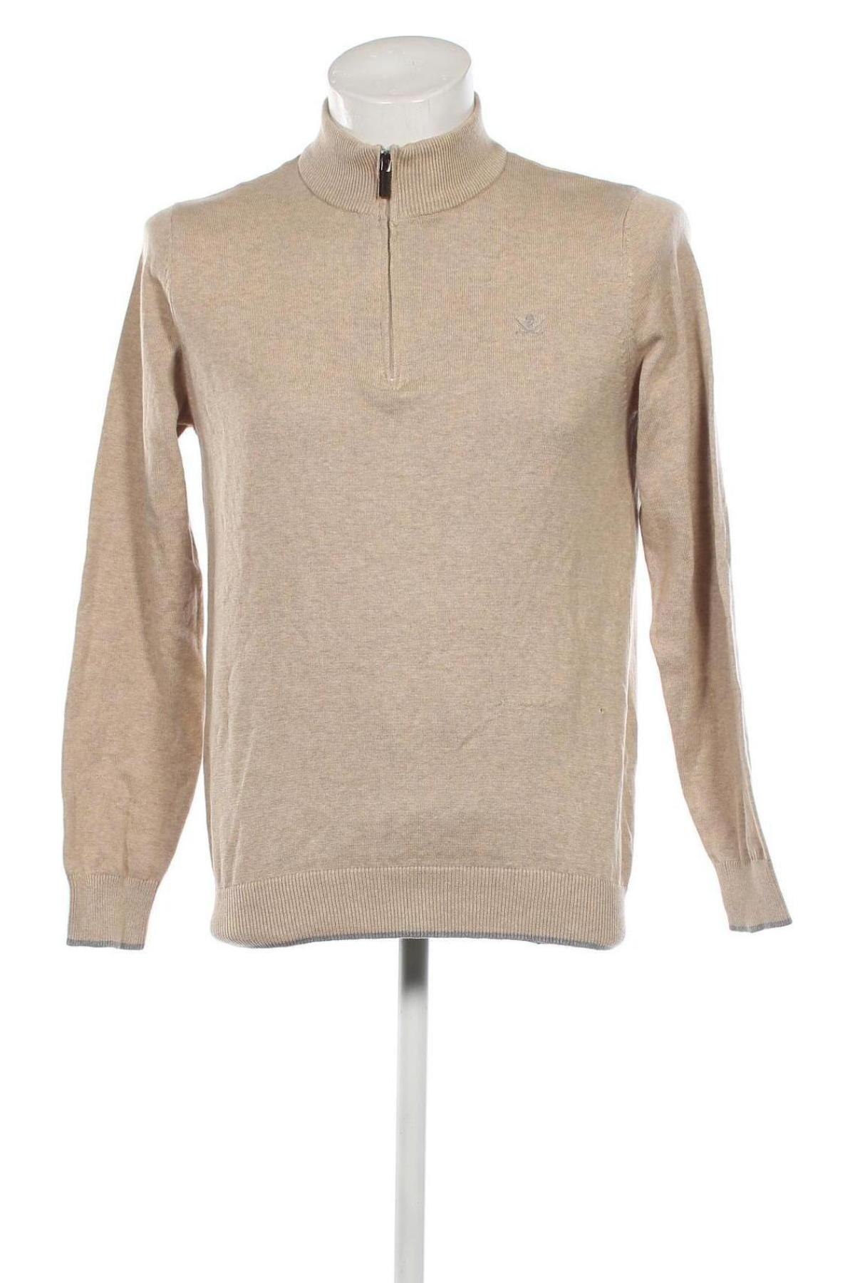 Ανδρικό πουλόβερ The Time of Bocha, Μέγεθος M, Χρώμα  Μπέζ, Τιμή 37,11 €