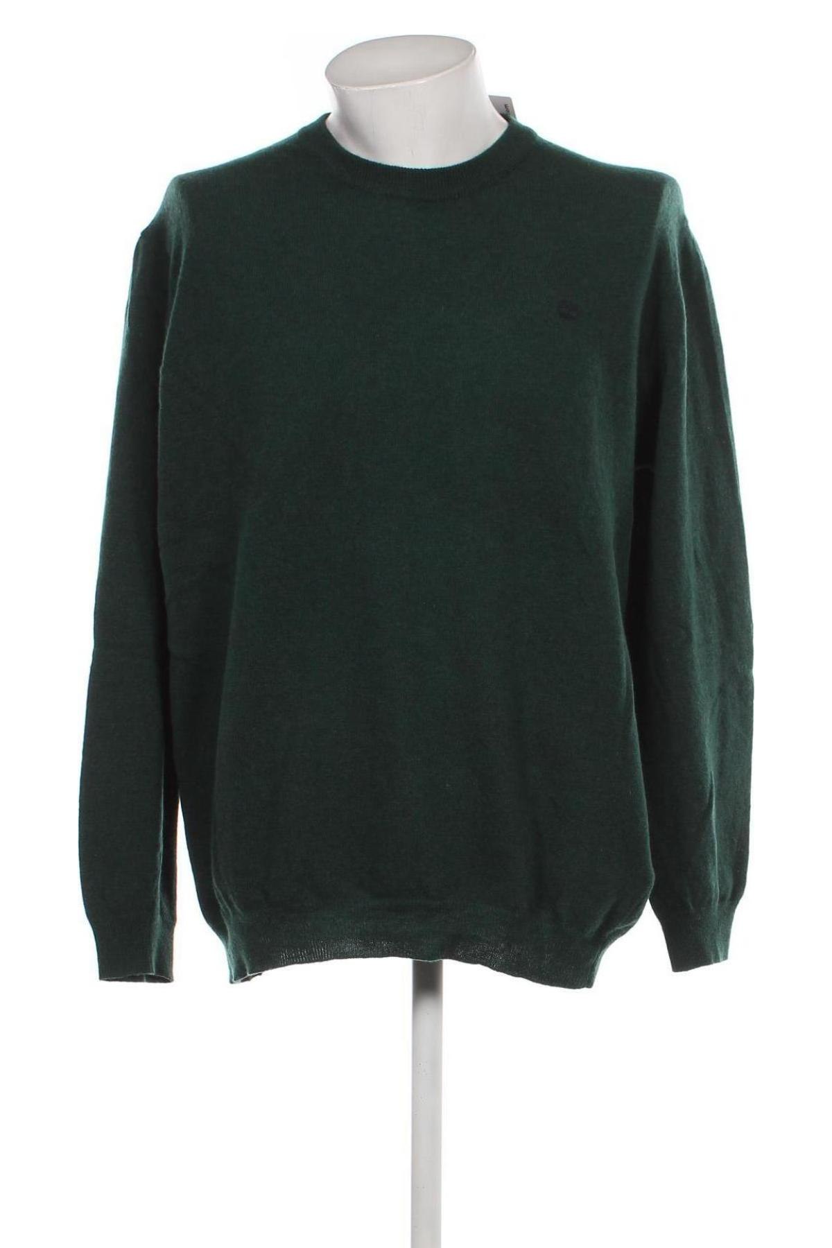 Мъжки пуловер Timberland, Размер XXL, Цвят Зелен, Цена 68,00 лв.