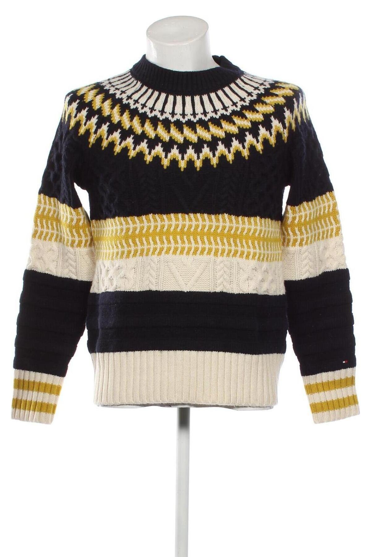 Ανδρικό πουλόβερ Tommy Hilfiger, Μέγεθος M, Χρώμα Πολύχρωμο, Τιμή 98,45 €