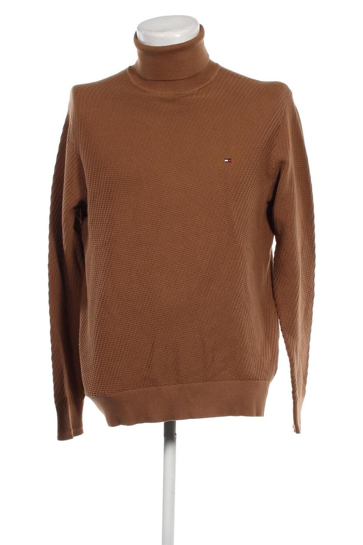 Herrenpullover Tommy Hilfiger, Größe XL, Farbe Braun, Preis 49,23 €