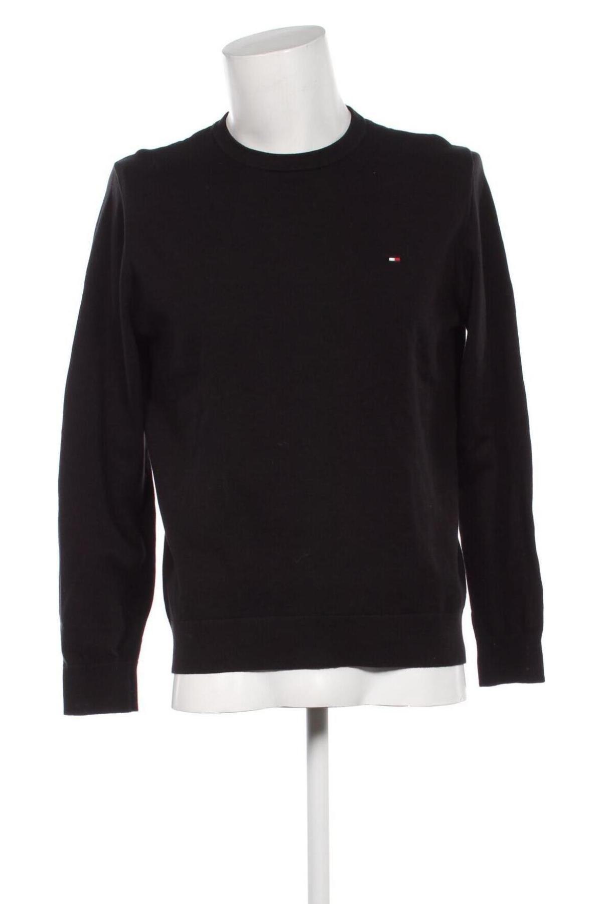 Мъжки пуловер Tommy Hilfiger, Размер XL, Цвят Черен, Цена 191,00 лв.