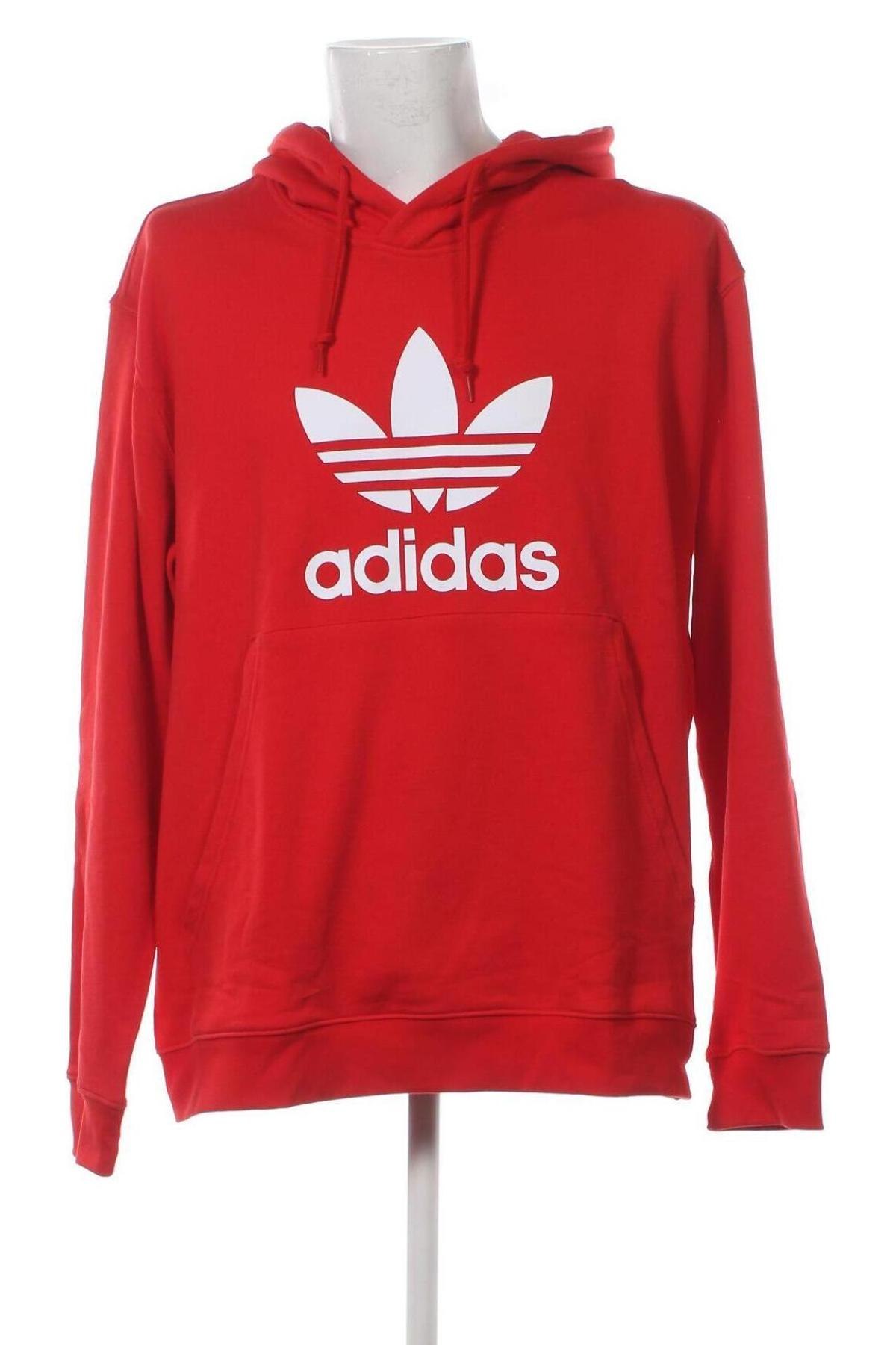 Férfi sweatshirt Adidas Originals, Méret XXL, Szín Piros, Ár 24 736 Ft