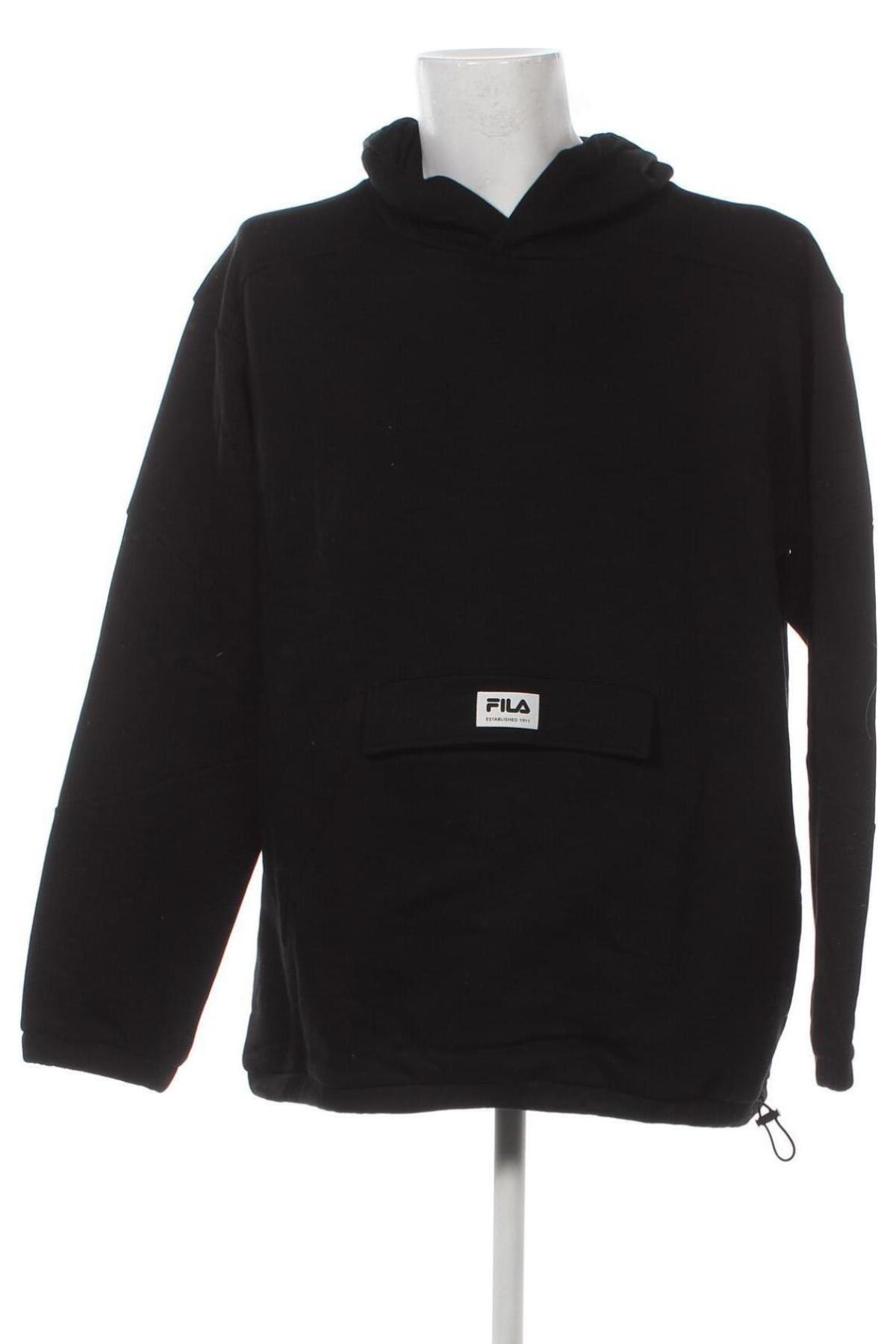 Herren Sweatshirt FILA, Größe XXL, Farbe Schwarz, Preis 22,92 €