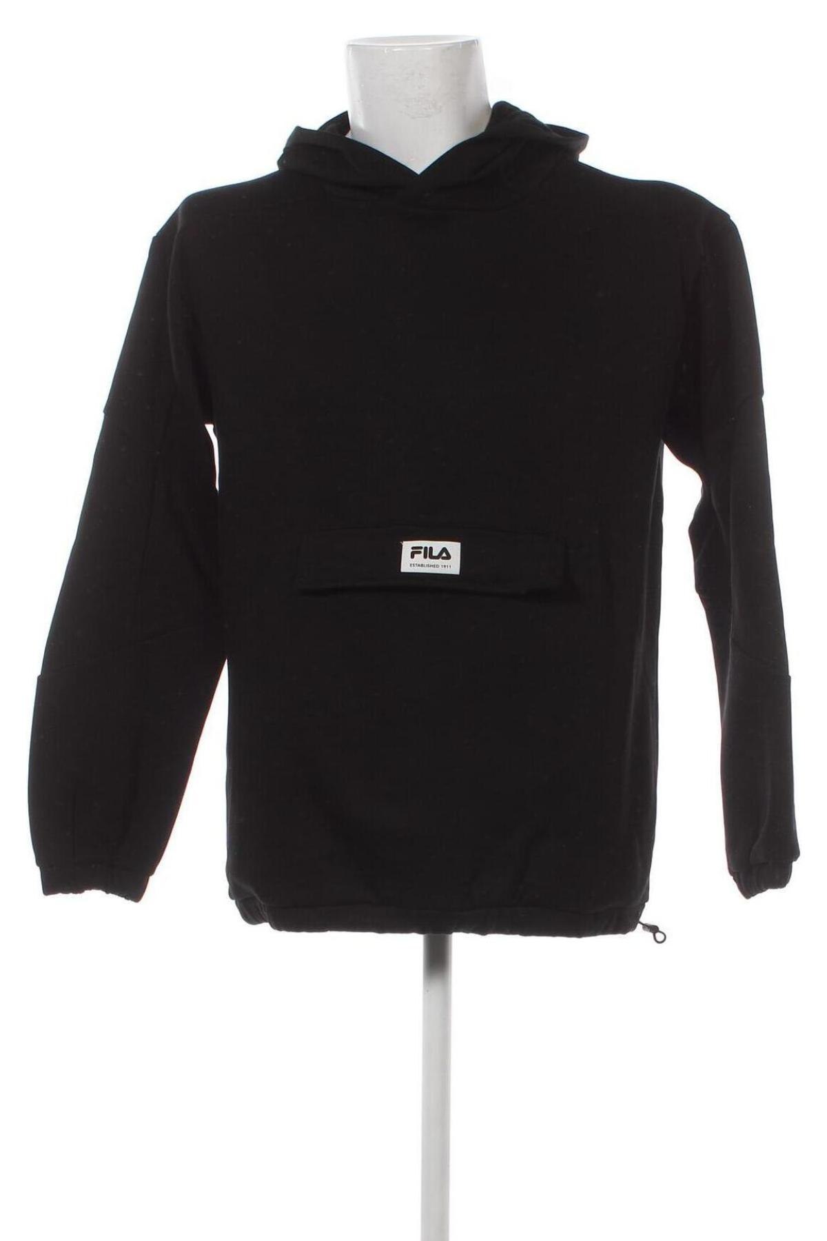 Herren Sweatshirt FILA, Größe S, Farbe Schwarz, Preis 34,38 €